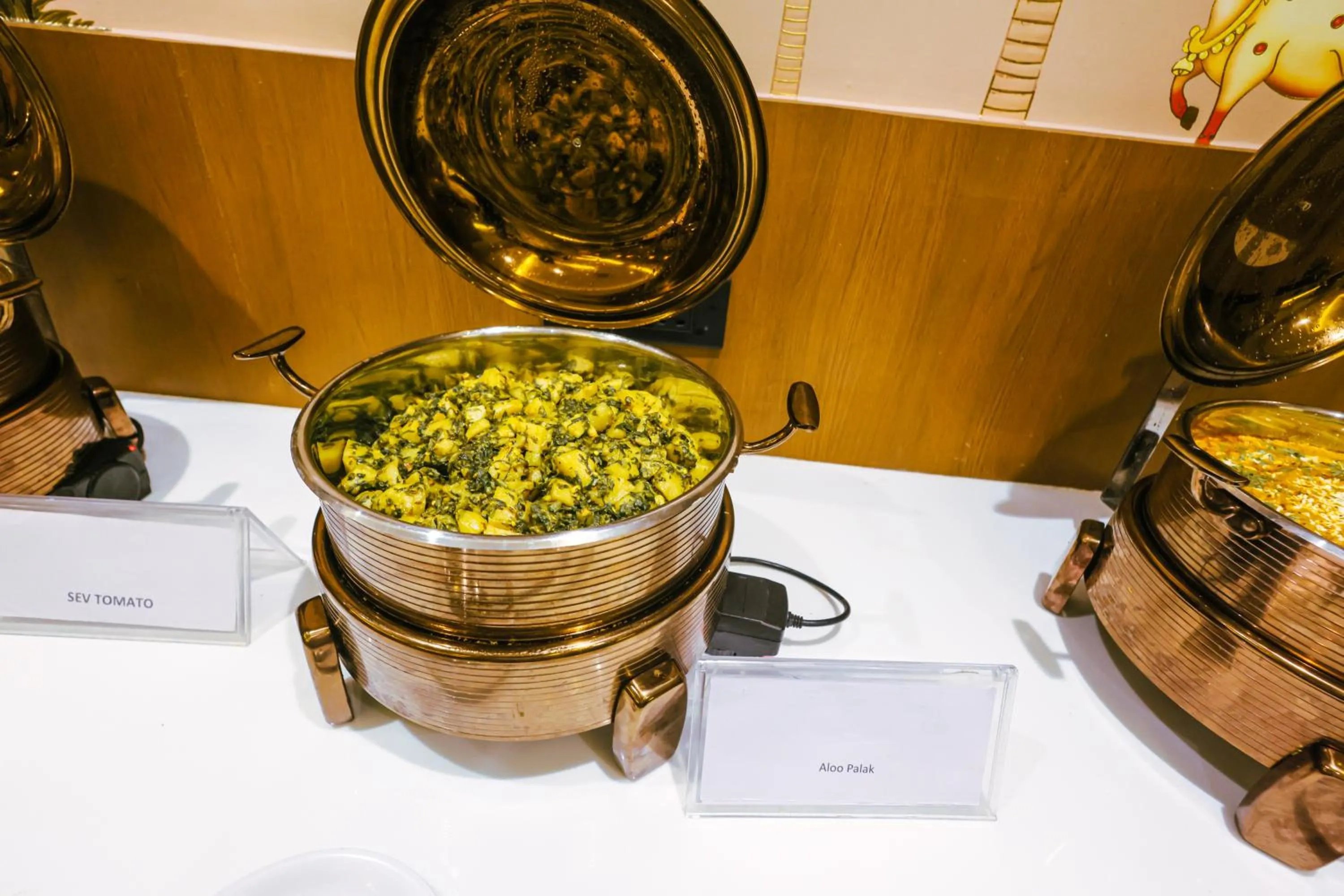 Food close-up in Goverdhan Greens Resort Dwarka l Hotels In Dwarka