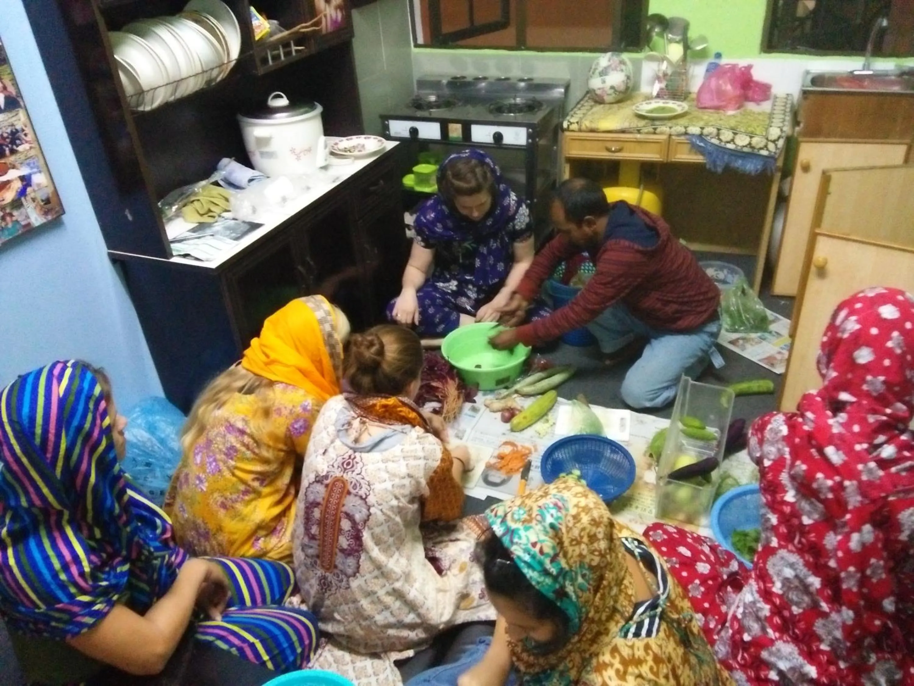 Evening entertainment in Orchid Haven