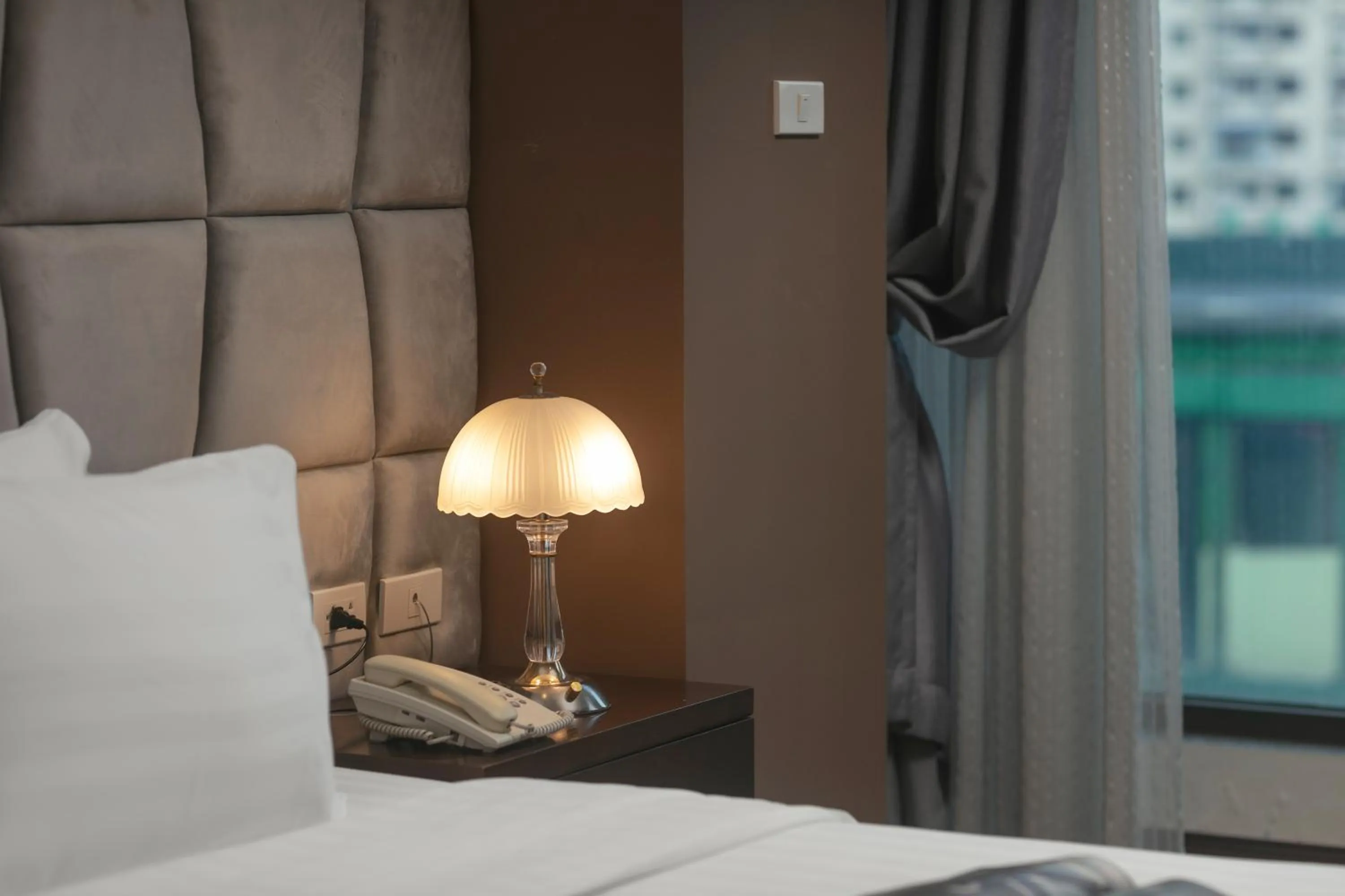 Bed in Brilliant Me Tri Hotel & Spa