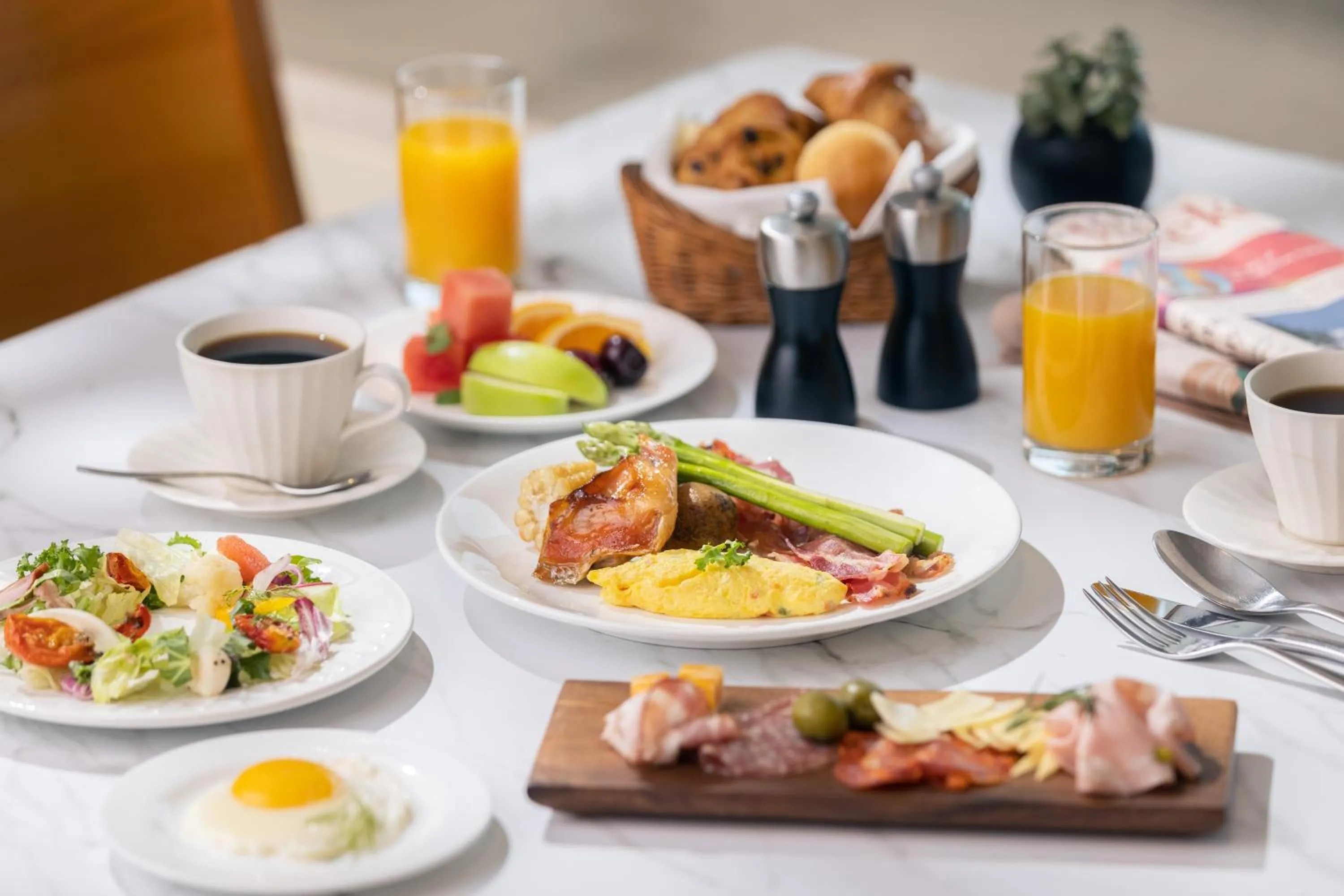 Breakfast in Oak Valley Resort