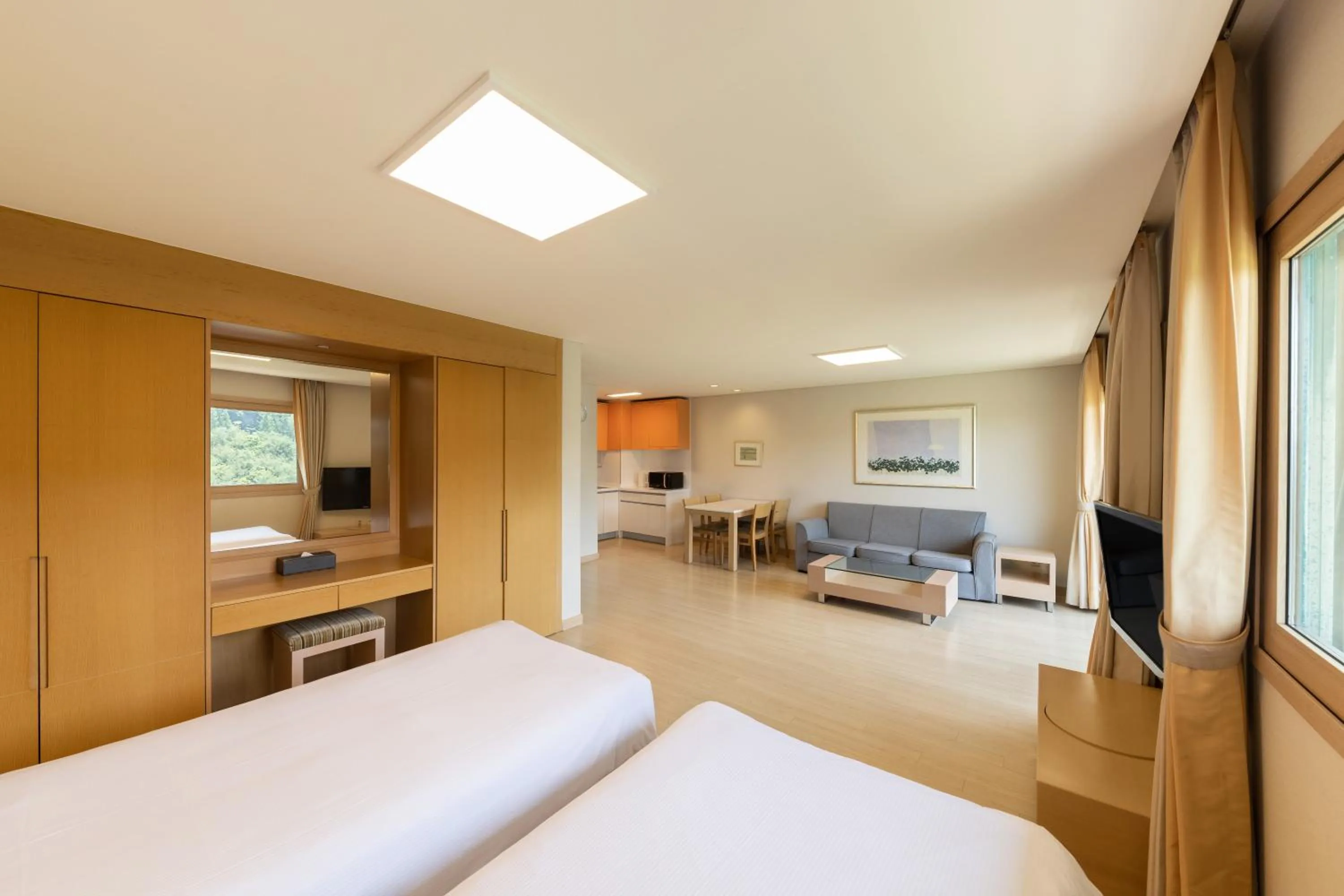 Bed in Oak Valley Resort