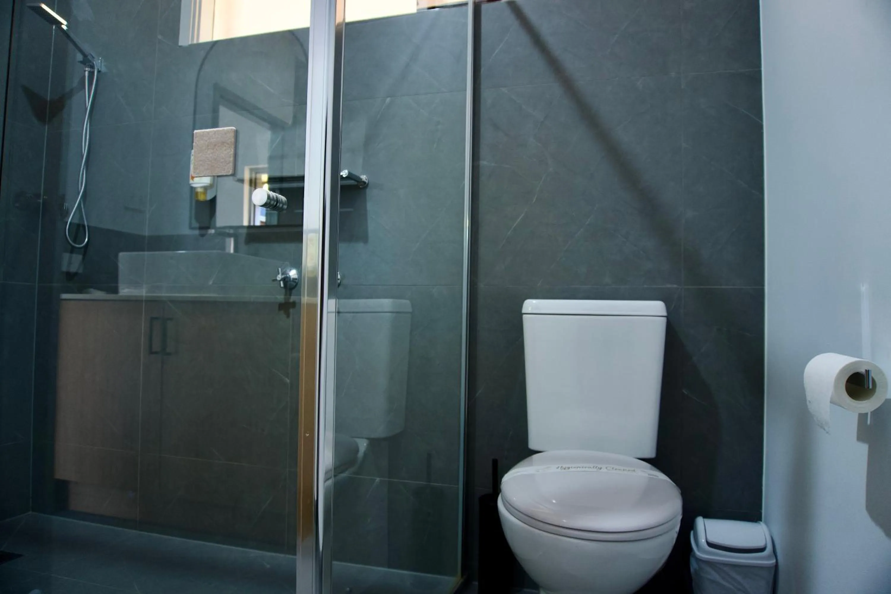 Shower in Ararat Colonial Lodge Motel