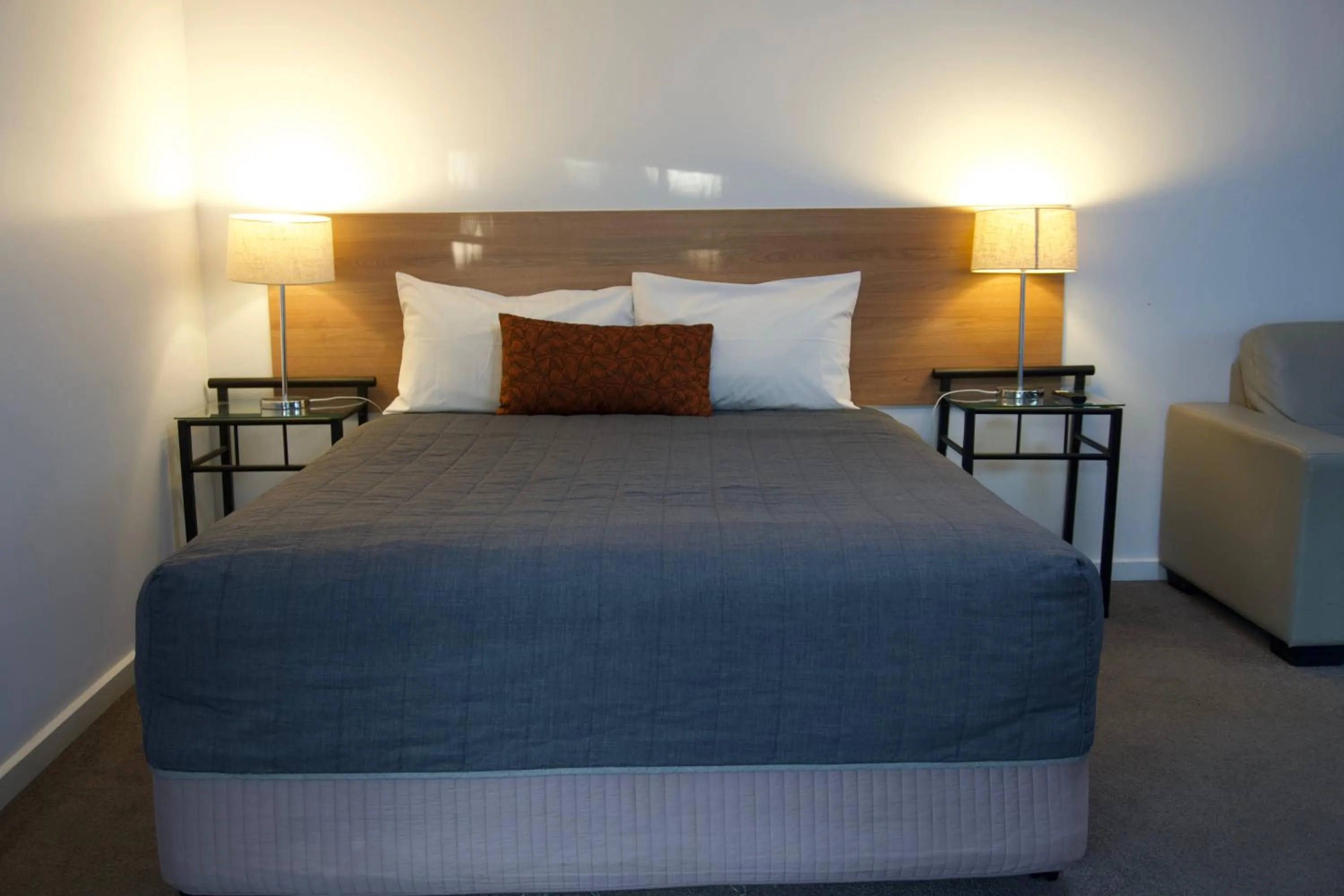 Bed in Ararat Colonial Lodge Motel