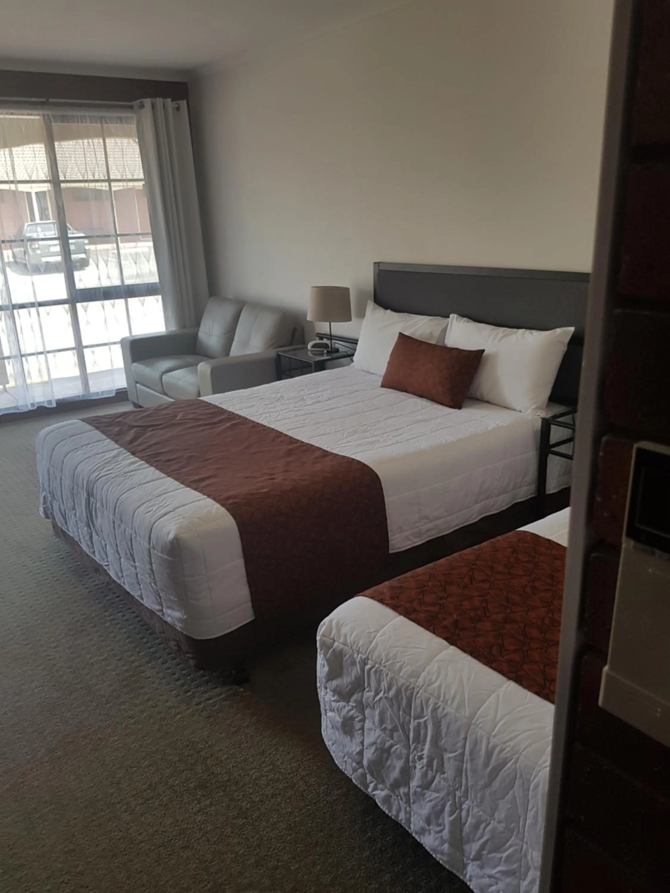 Bed in Ararat Colonial Lodge Motel