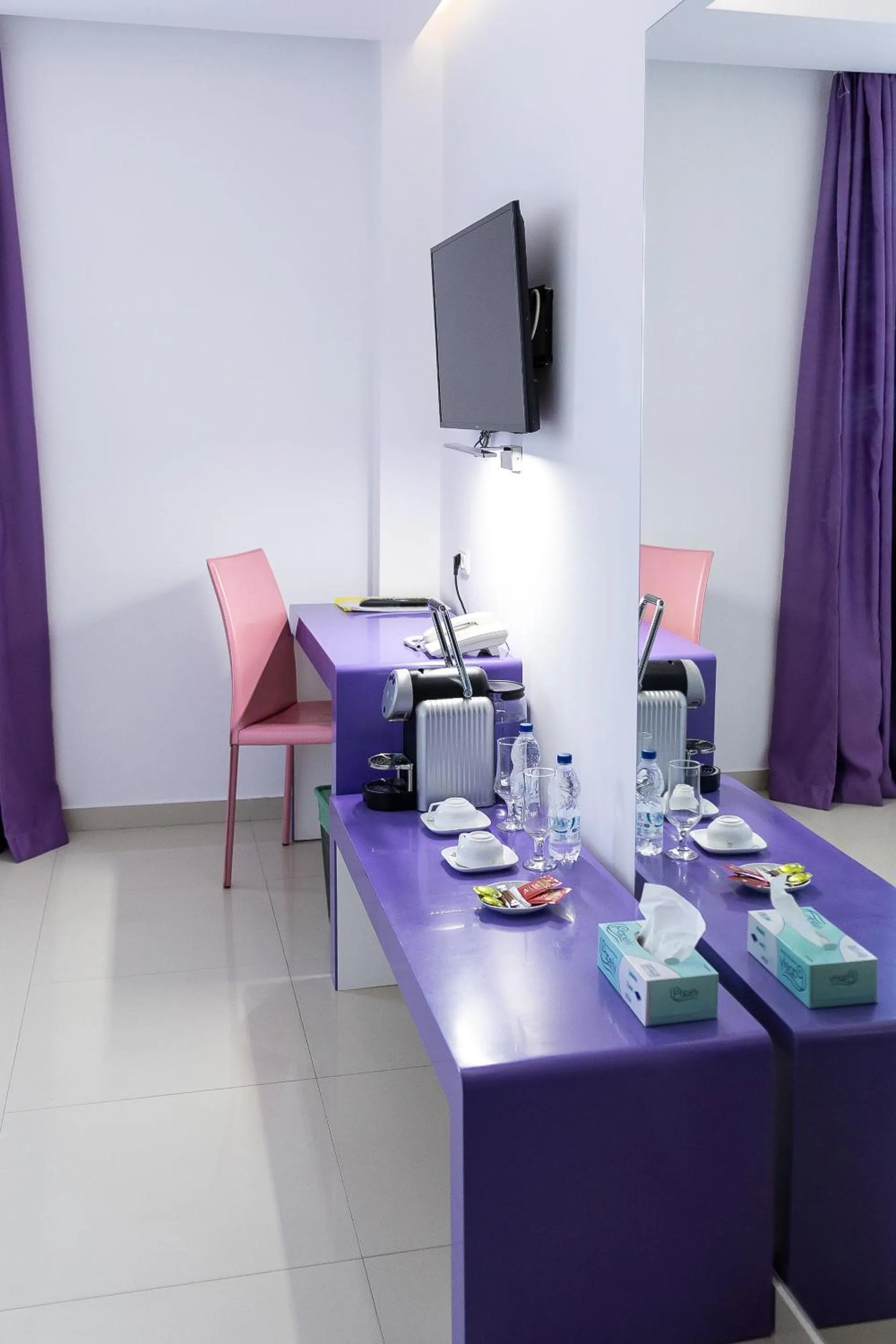 Coffee/tea facilities in Hotel Christina Plus