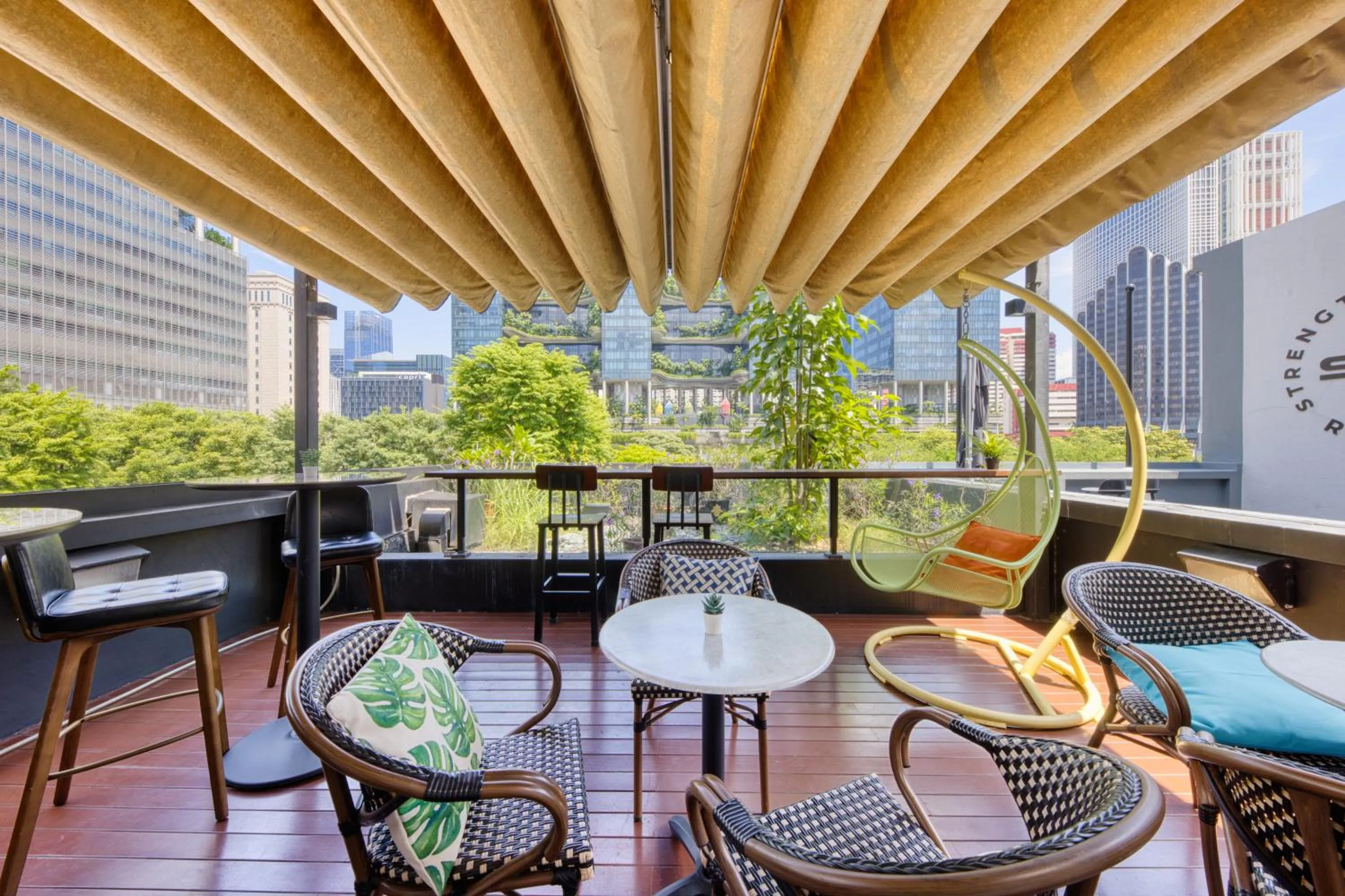 Balcony/Terrace in Habyt Clarke Quay - Previously Champion City