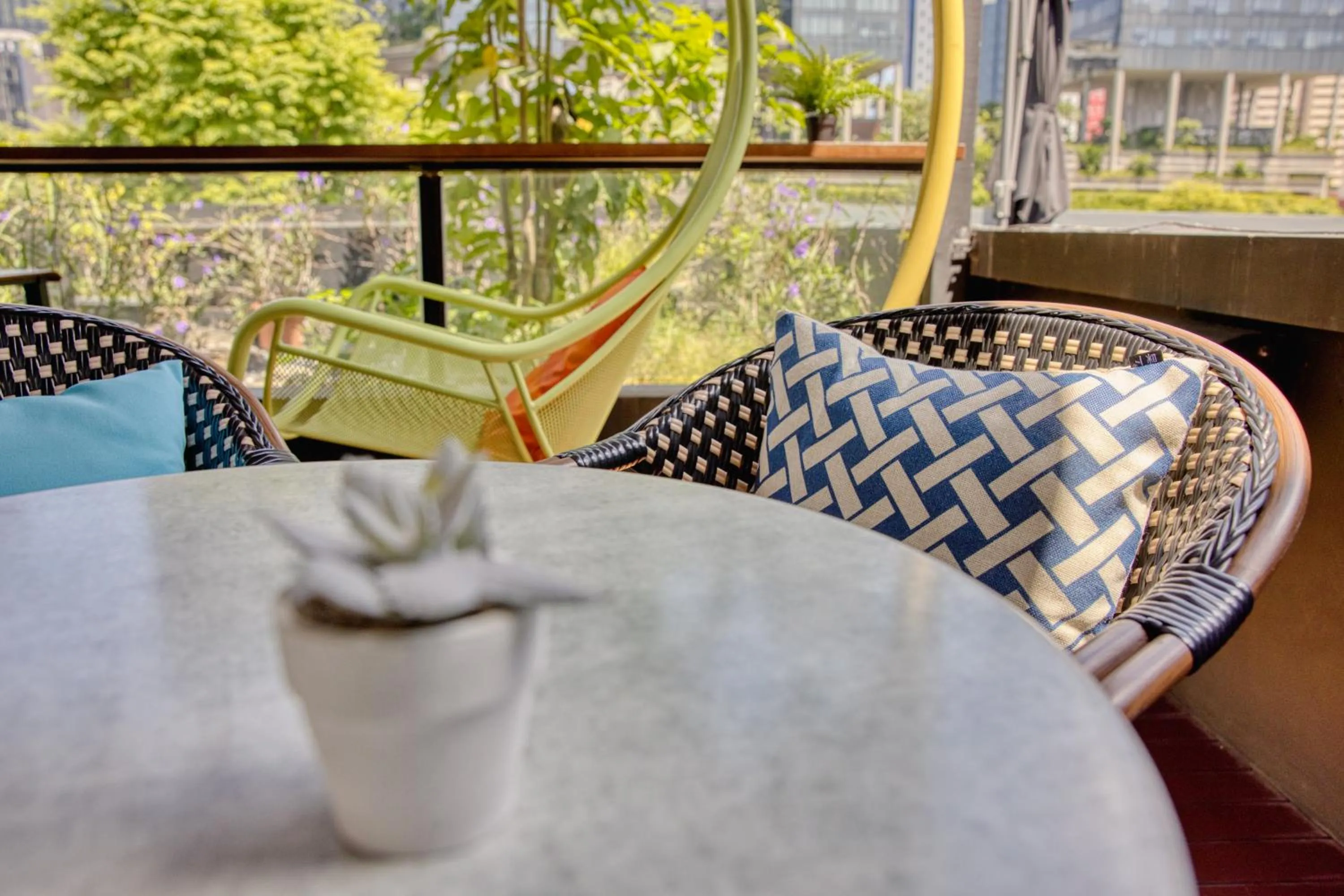 Balcony/Terrace in Habyt Clarke Quay - Previously Champion City