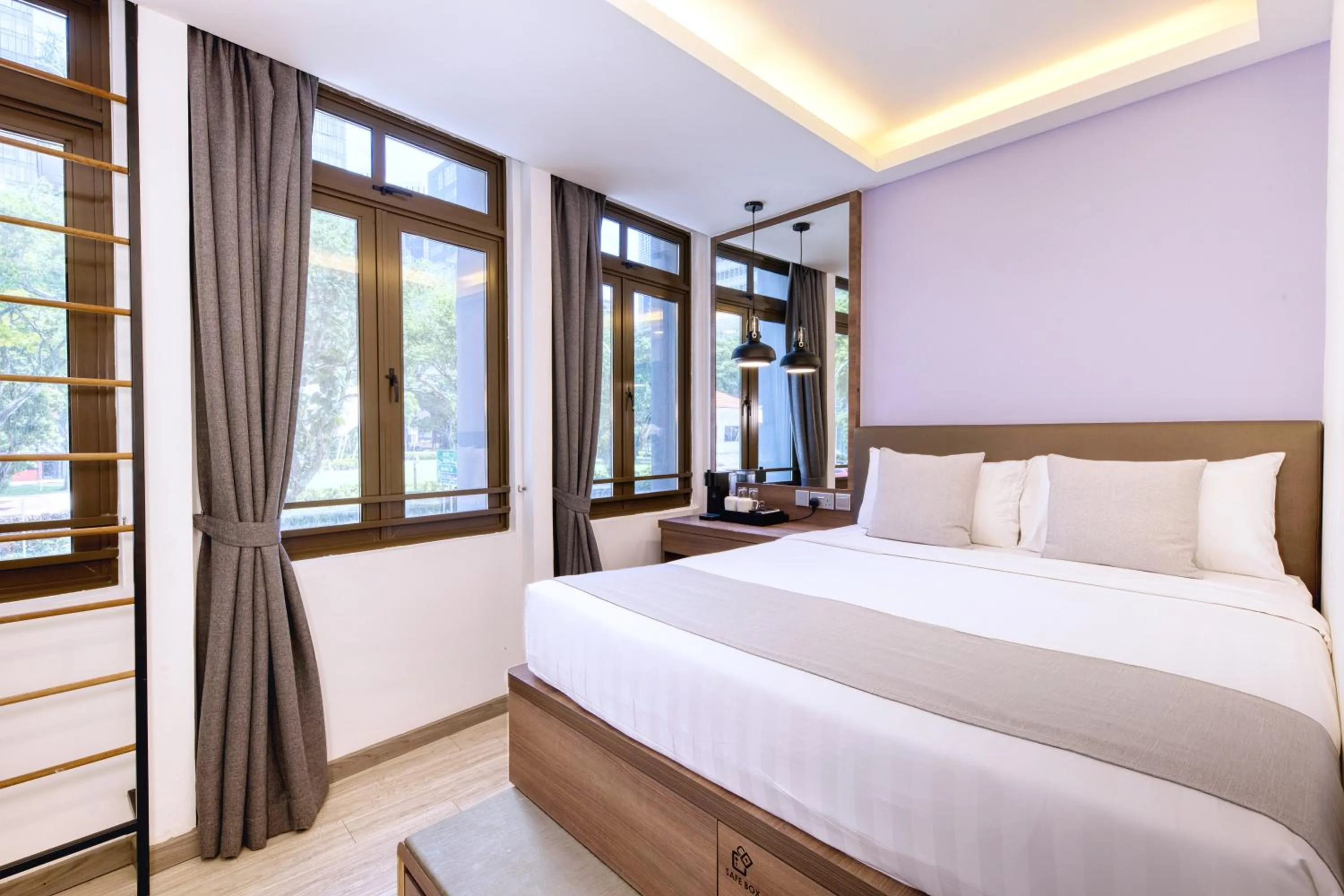 Photo of the whole room, Bed in Habyt Clarke Quay - Previously Champion City