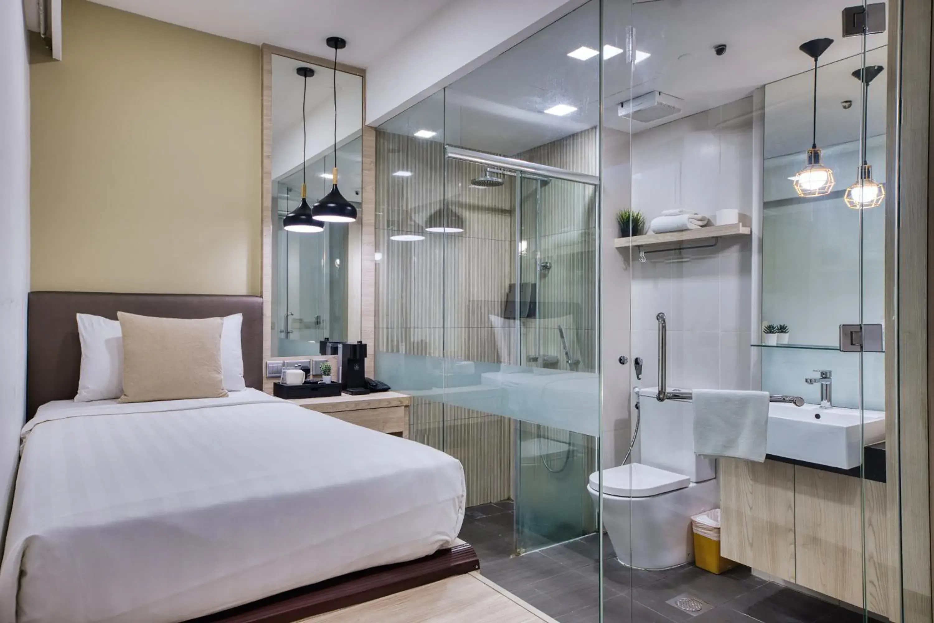 Executive Single Room Without Window in Habyt Clarke Quay Executive Single Room Without Window in Habyt Clarke Quay