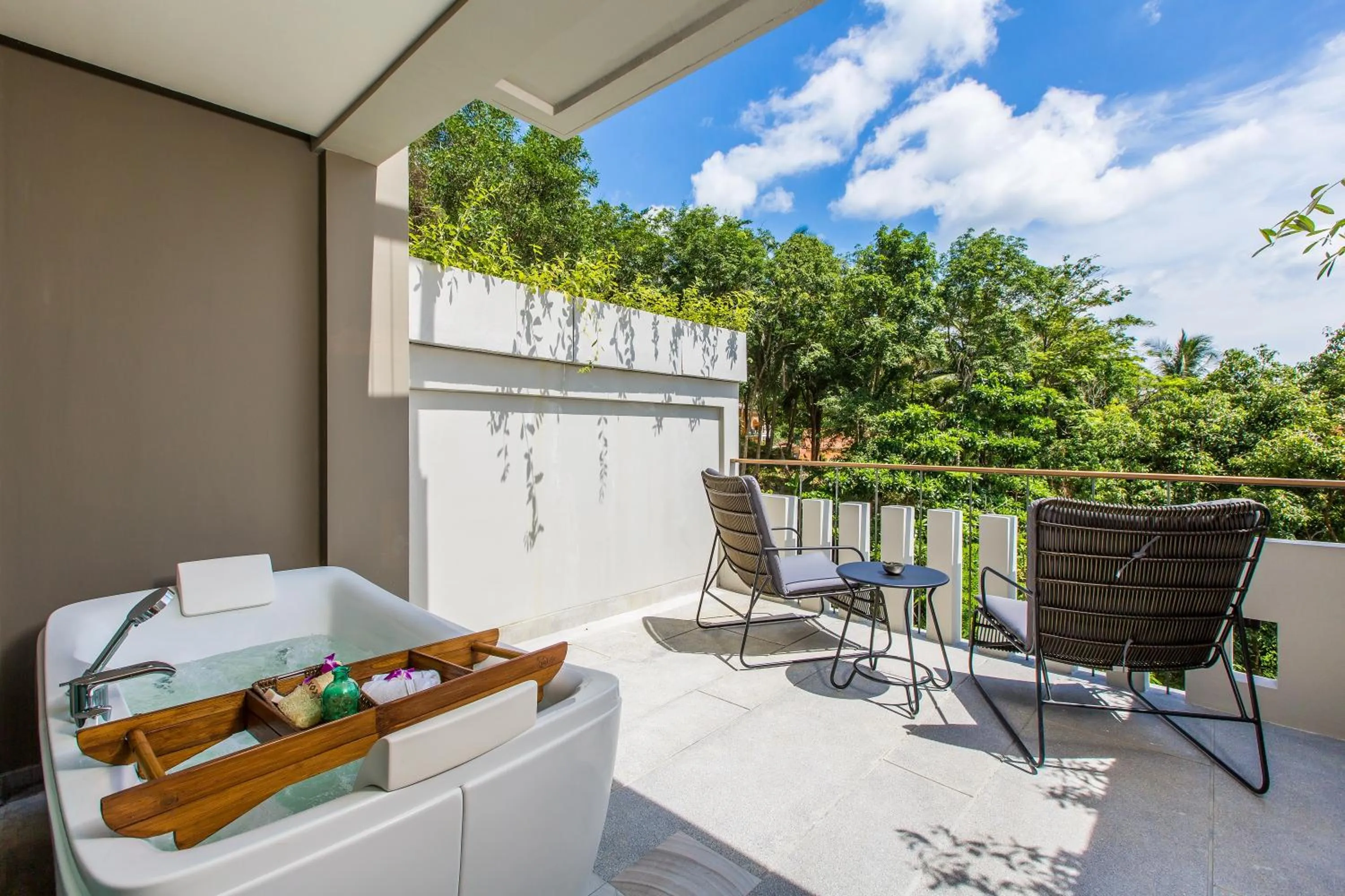 Bathroom in Fusion Suites Phuket Patong