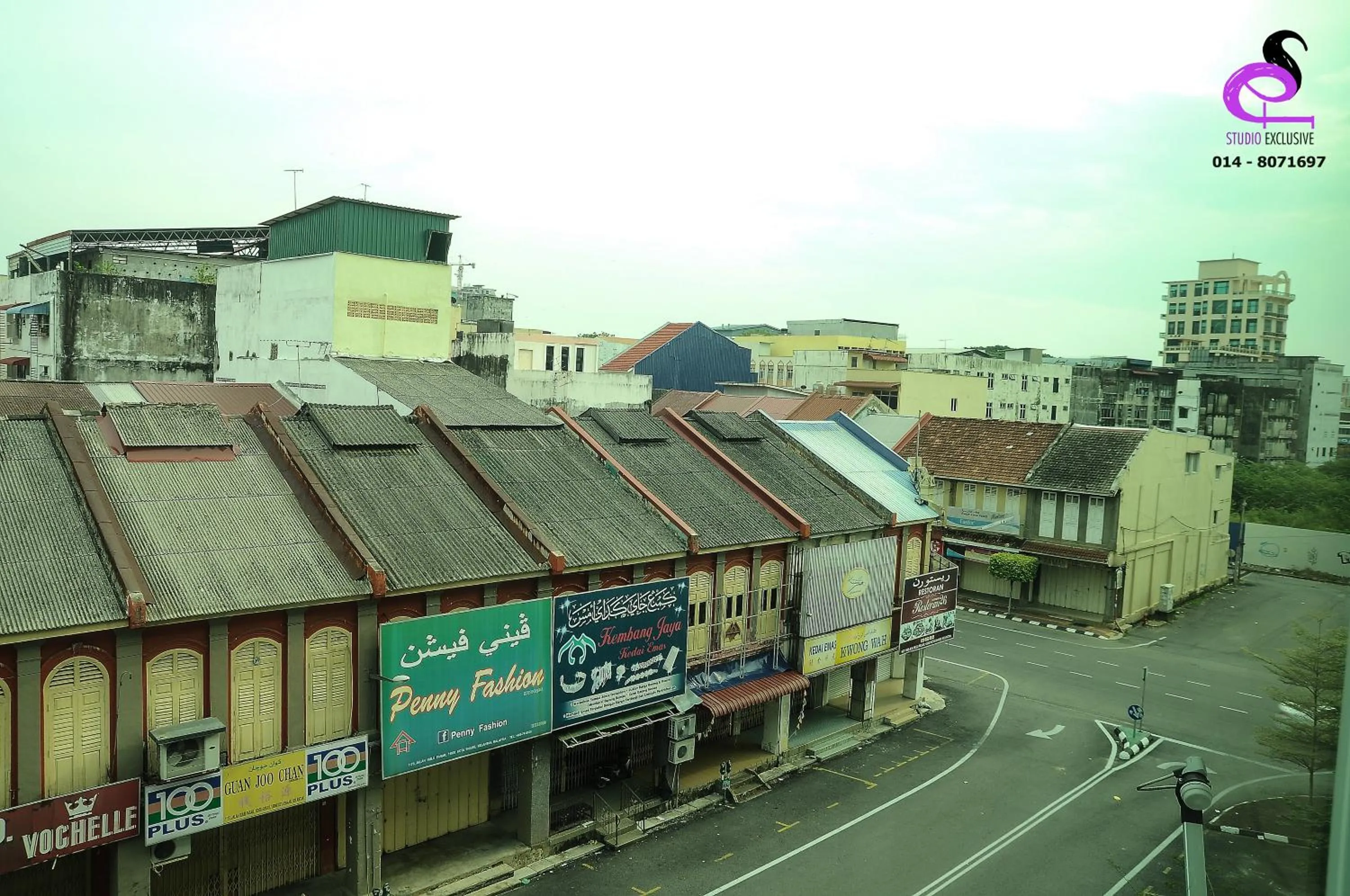 City view in Studio Exclusive (Kota Bharu City Point)