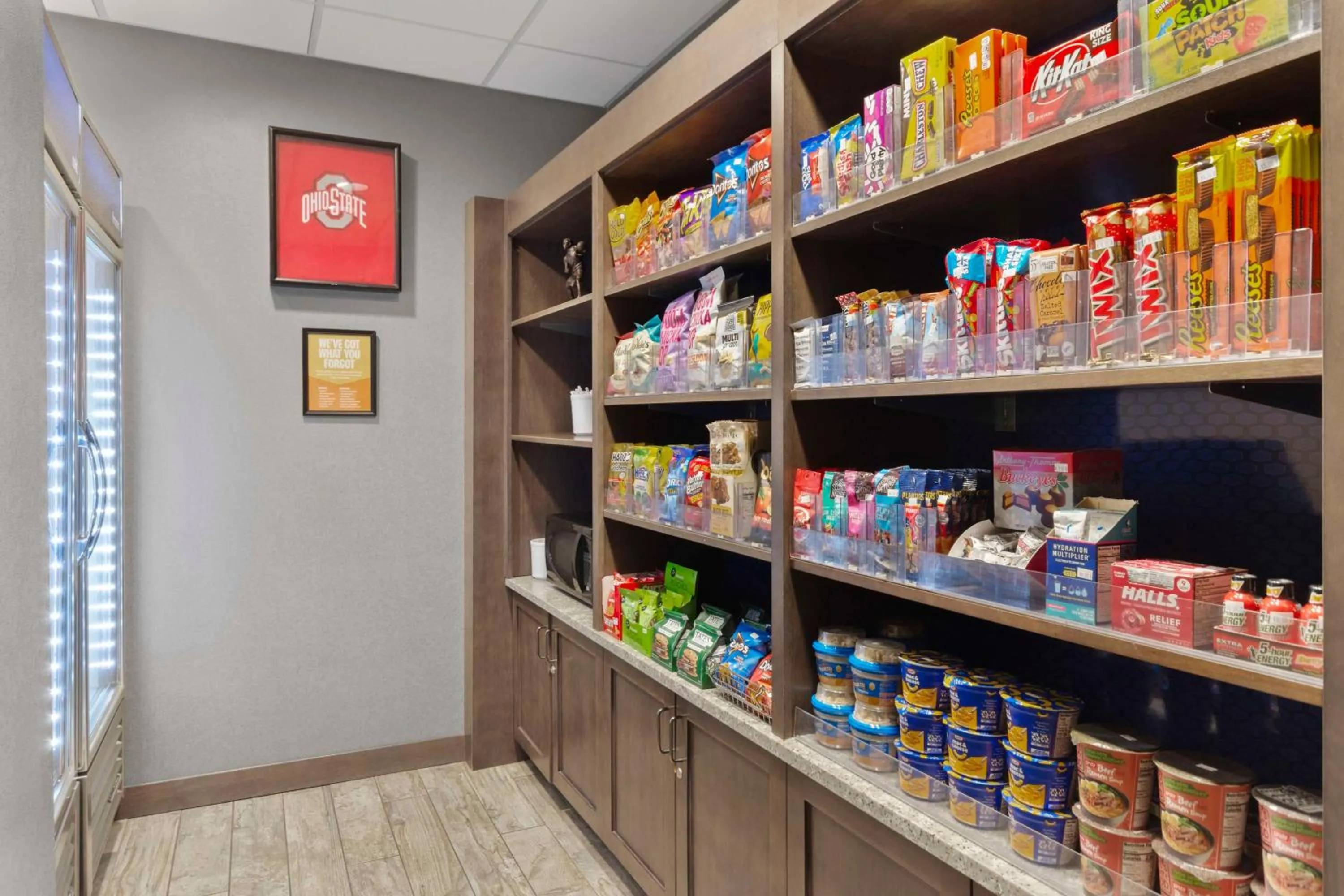 Restaurant/places to eat in Hampton Inn & Suites Columbus Scioto Downs