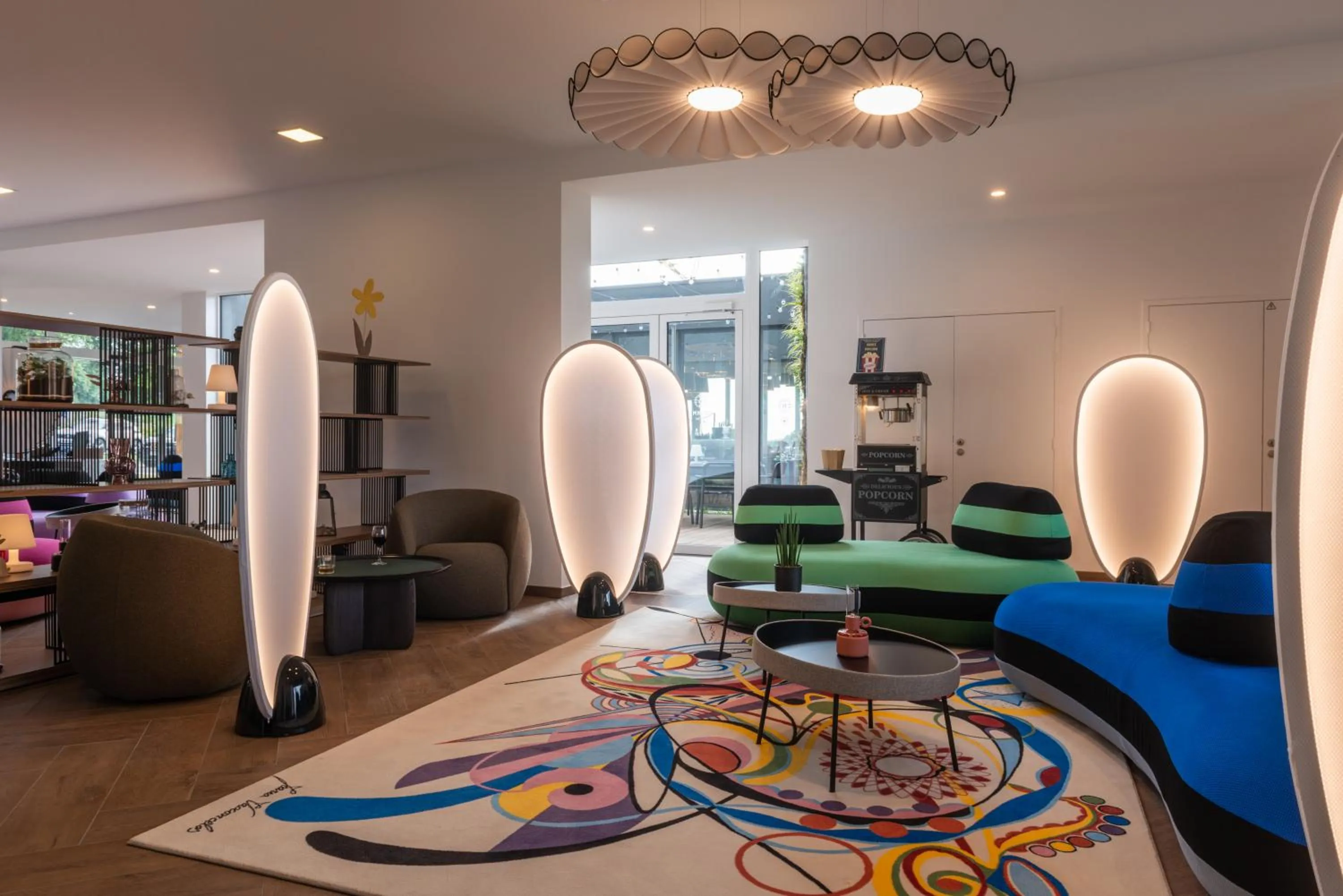 Living room in Hôtel Omnubo Collection