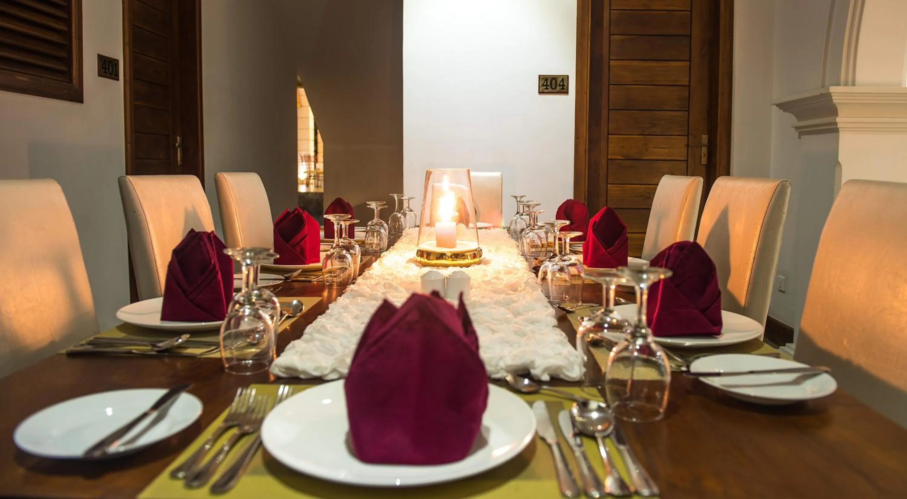 Dining area in Kevans Casa