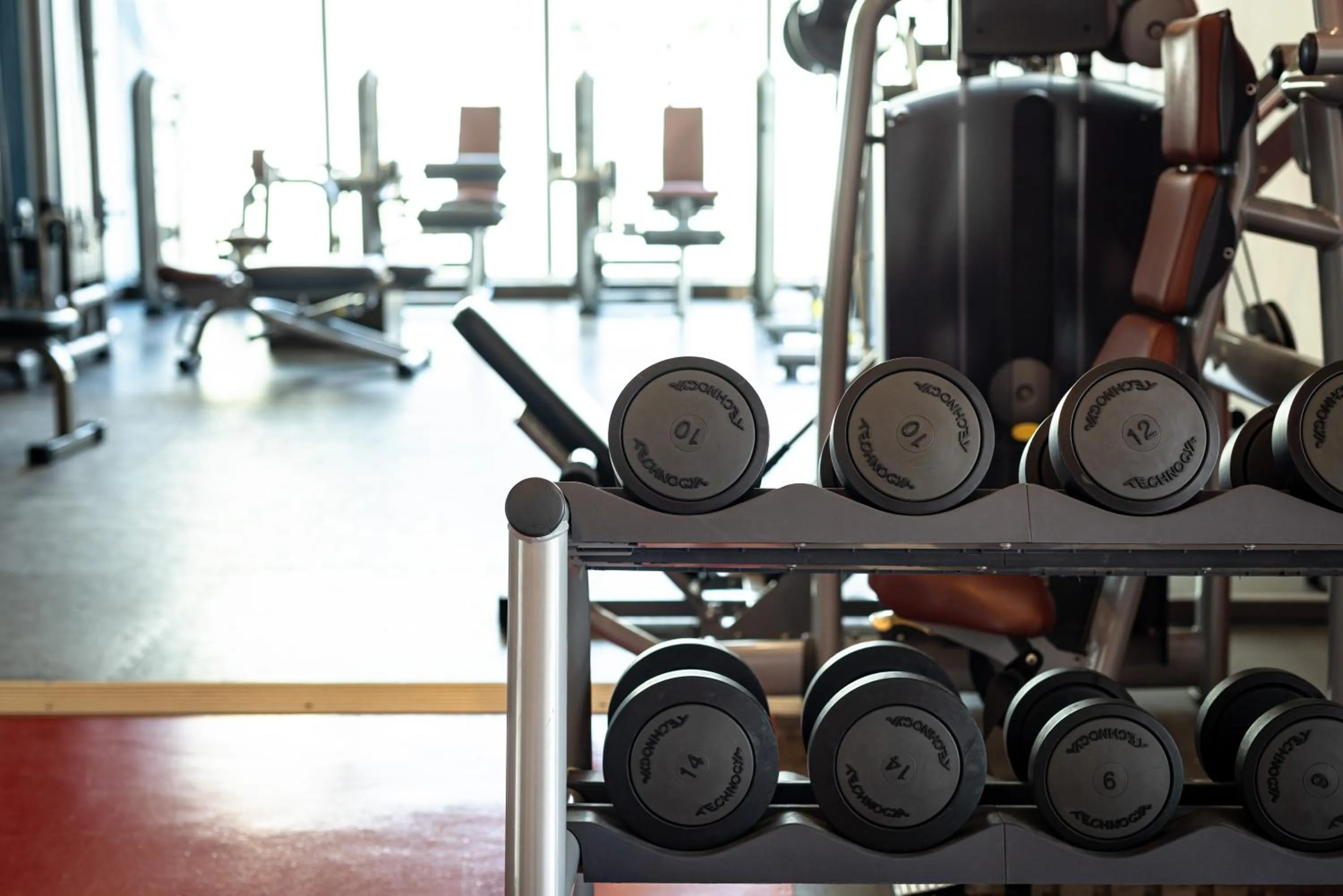 Fitness centre/facilities in Palmeiras Suite Hotel