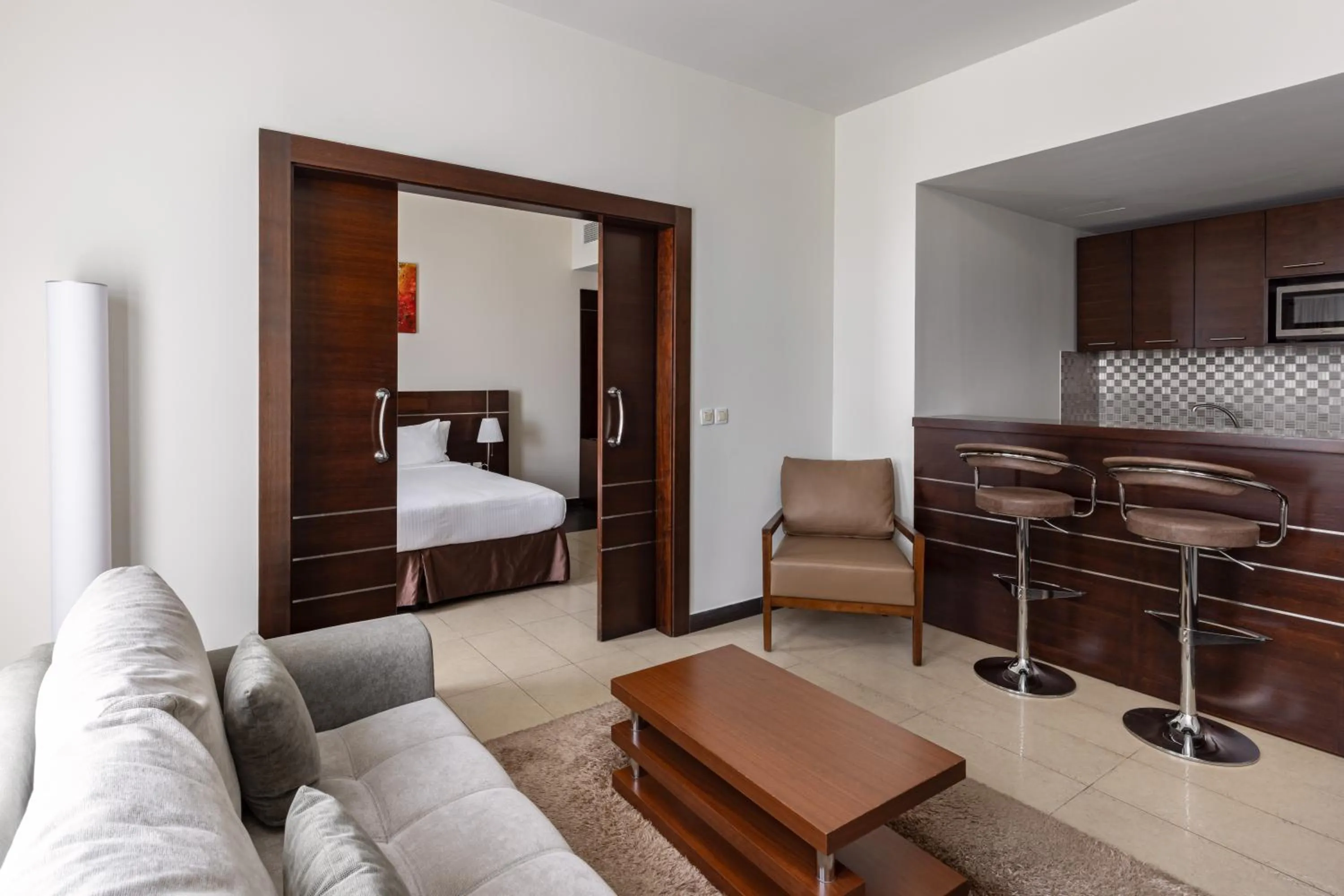 Living room in Palmeiras Suite Hotel