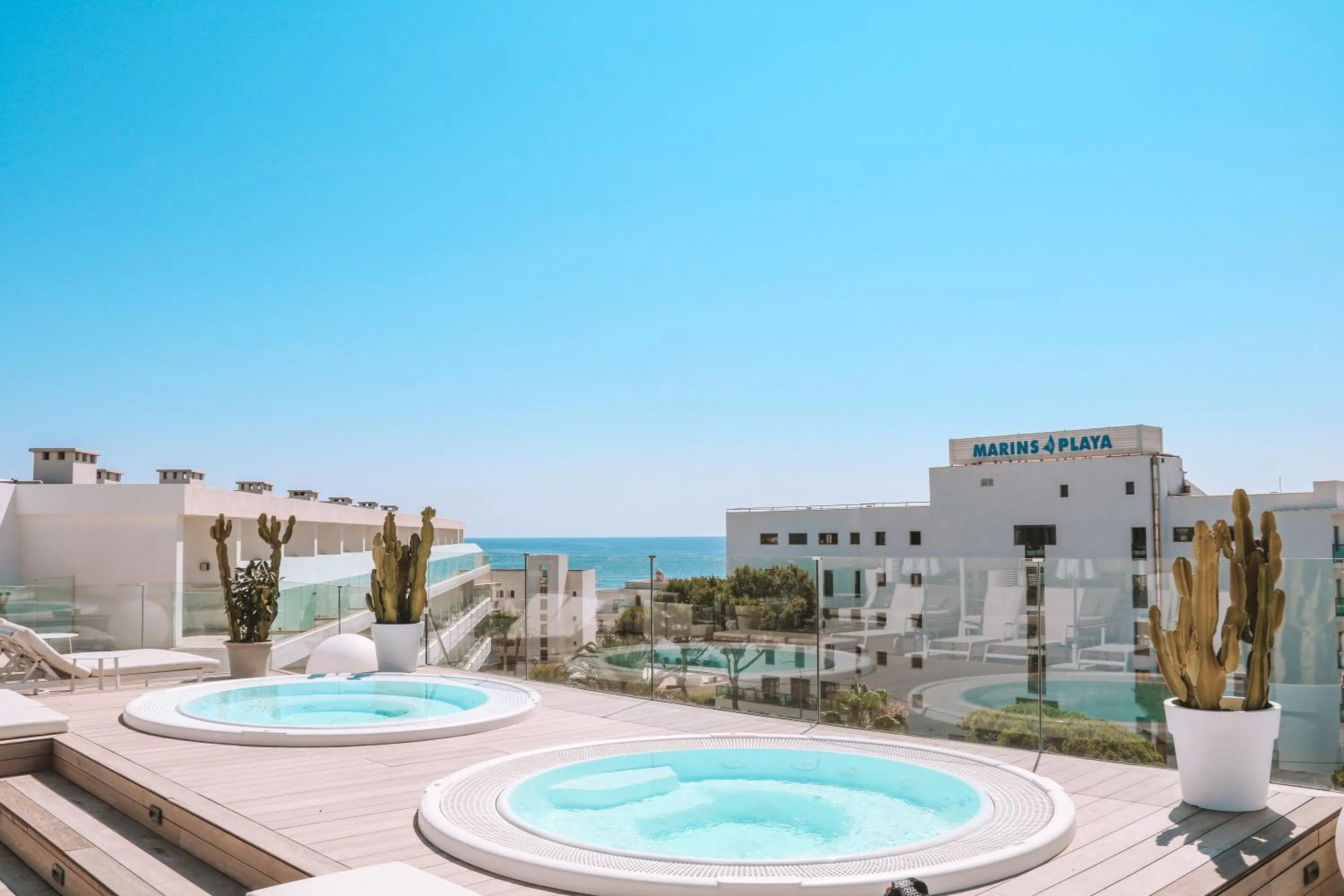 Solarium in Marins Playa