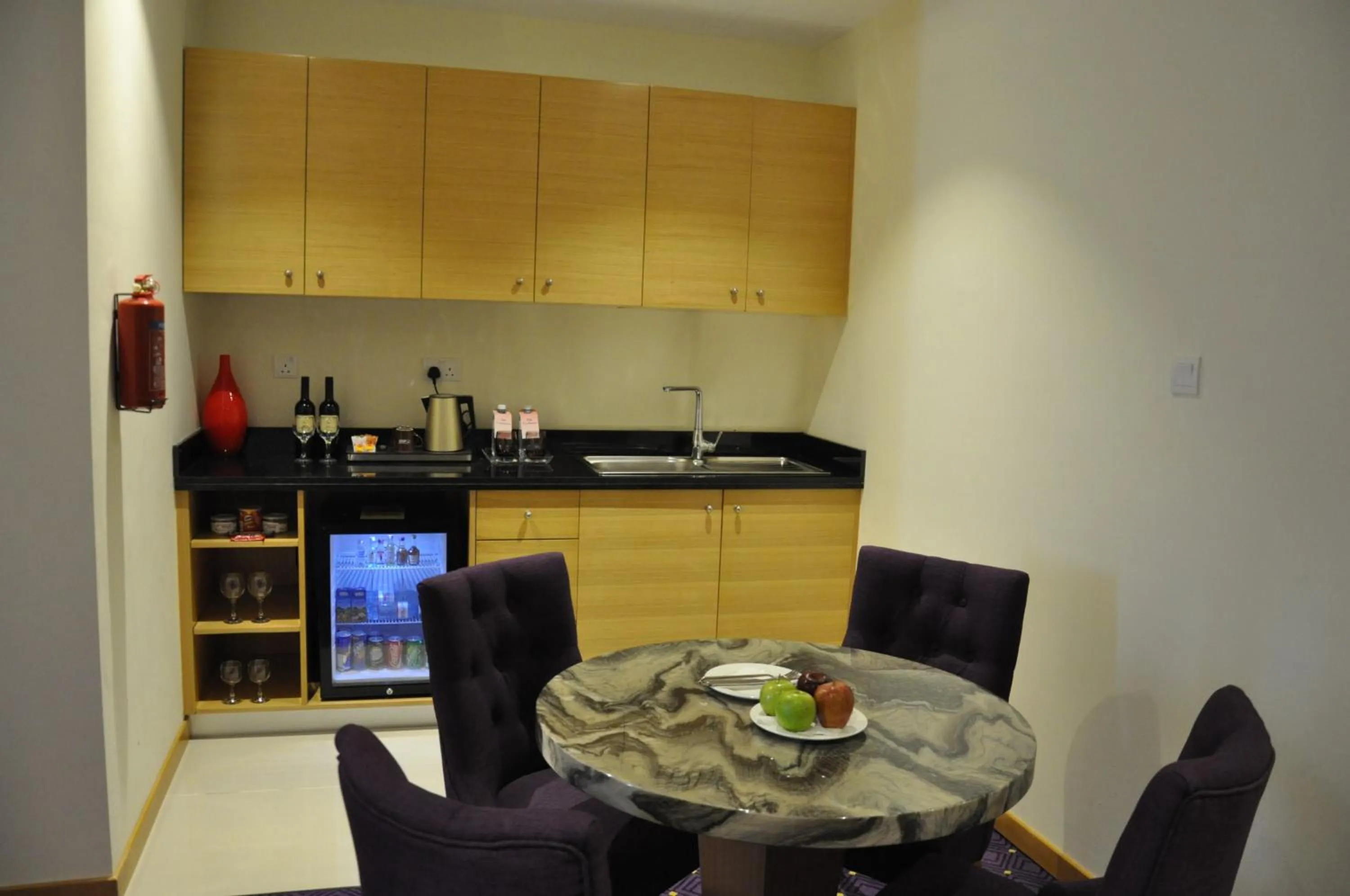 Kitchen or kitchenette in Fortune Park Hotel