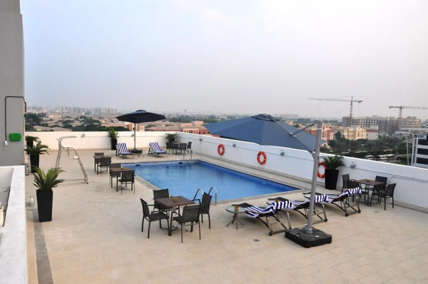 Pool view in Fortune Park Hotel