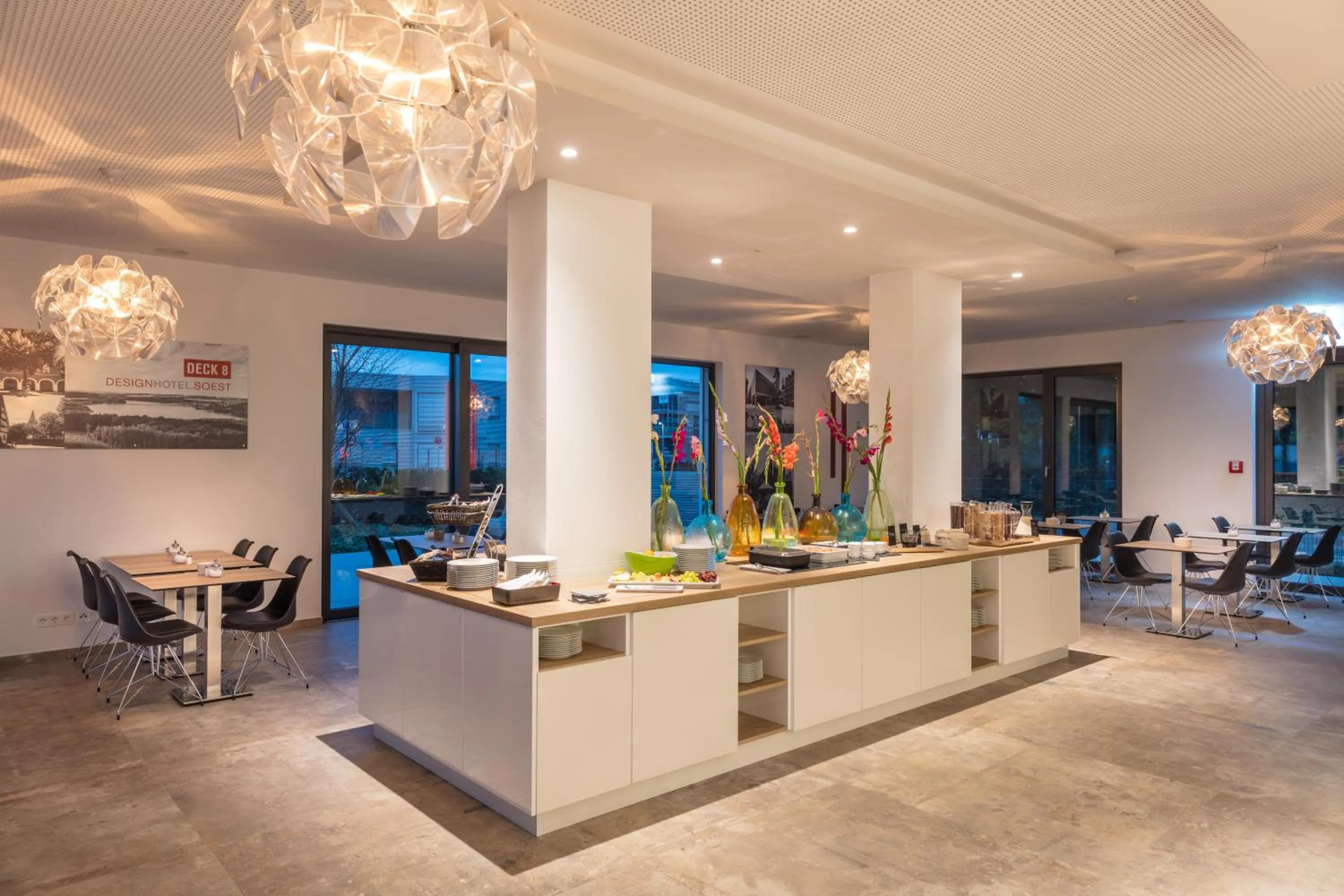 Breakfast in DECK 8 DESIGNHOTEL.SOEST