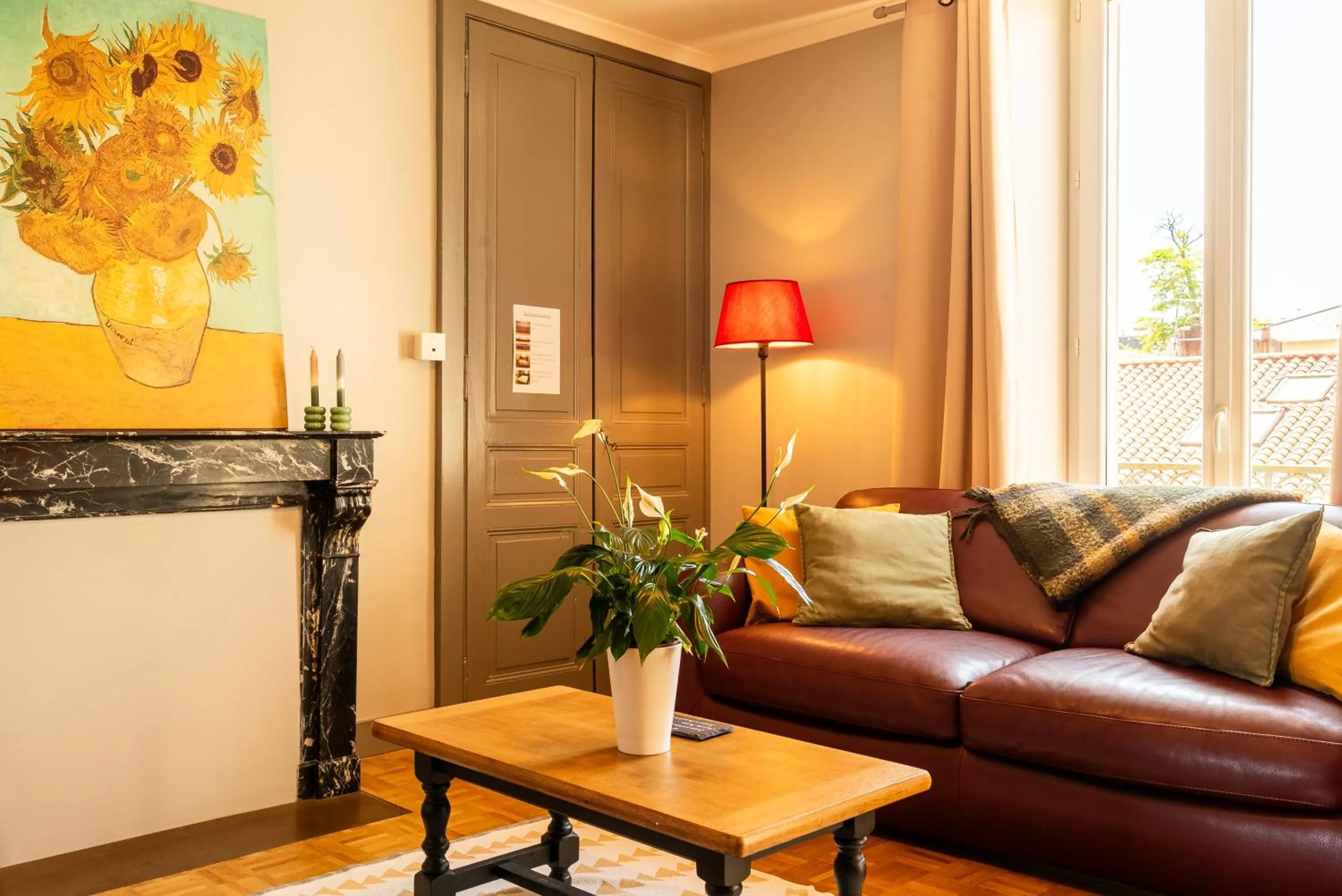 Living room in Dupain & Dubeurre Appart'hôtel - Parking en supp