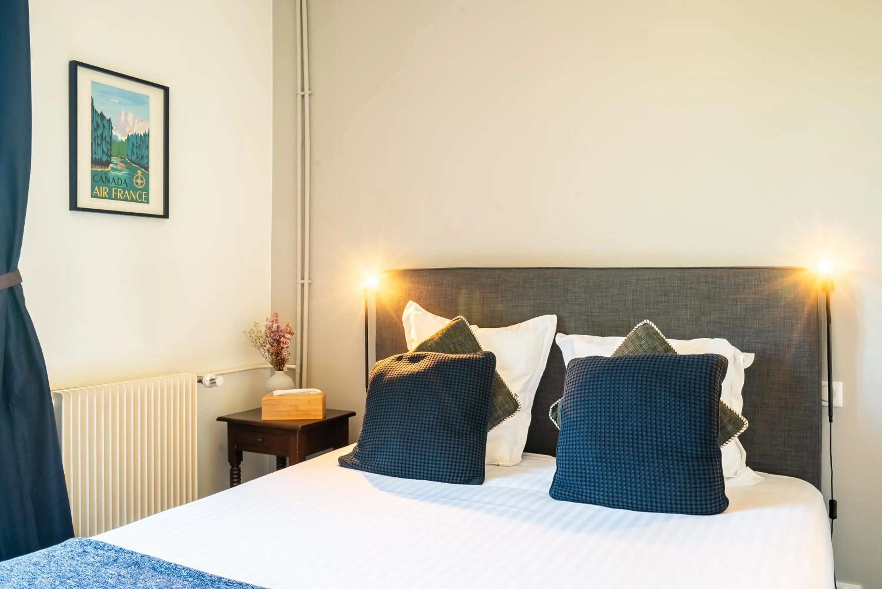 Bed in Dupain & Dubeurre Appart'hôtel - Parking en supp