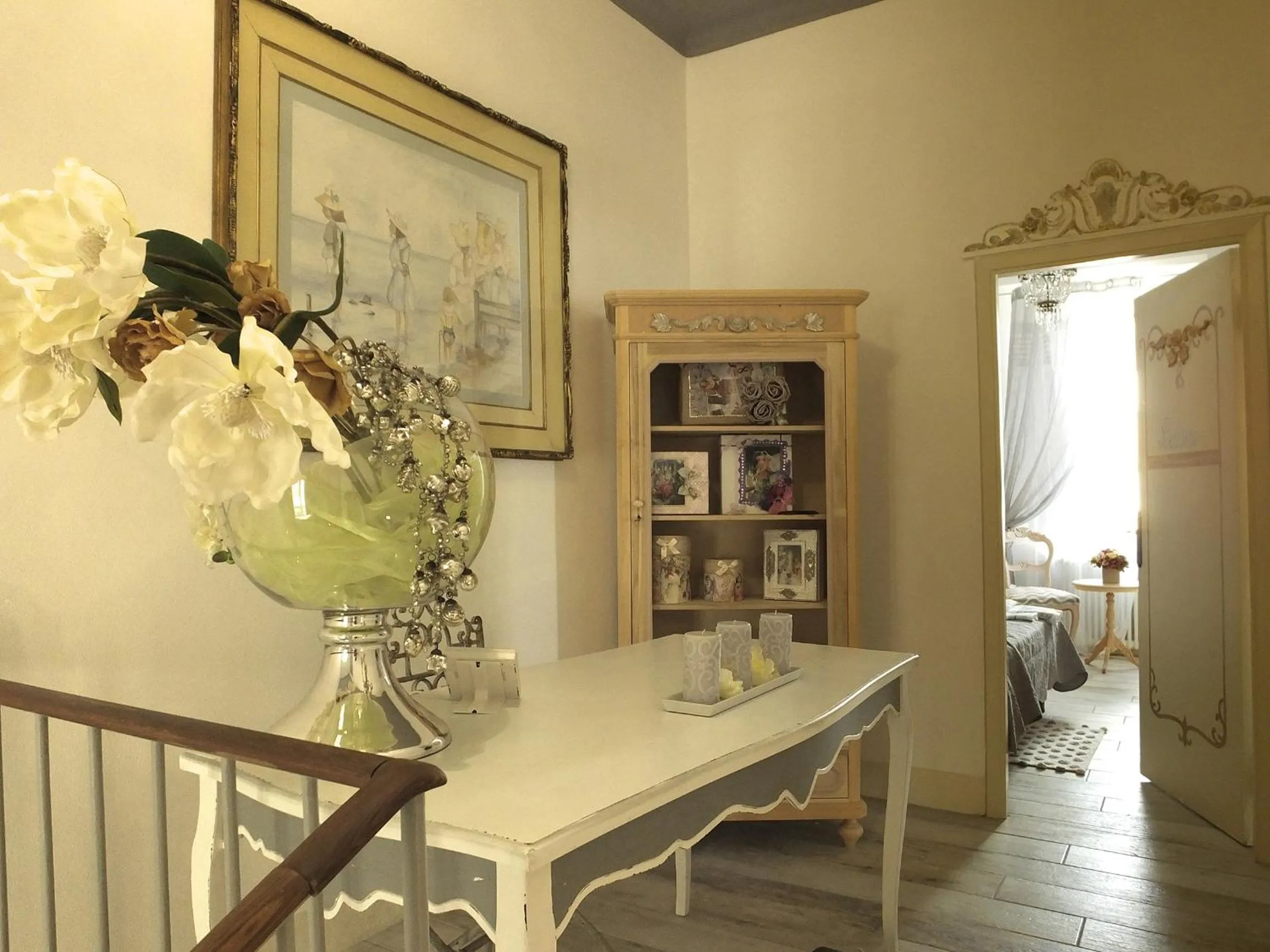 Decorative detail in Antica Loggetta