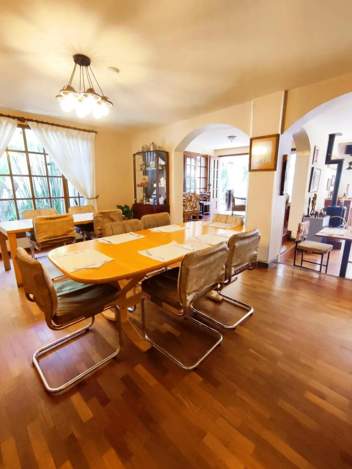 Restaurant/places to eat in Hotel Boutique La Casa de Margarita