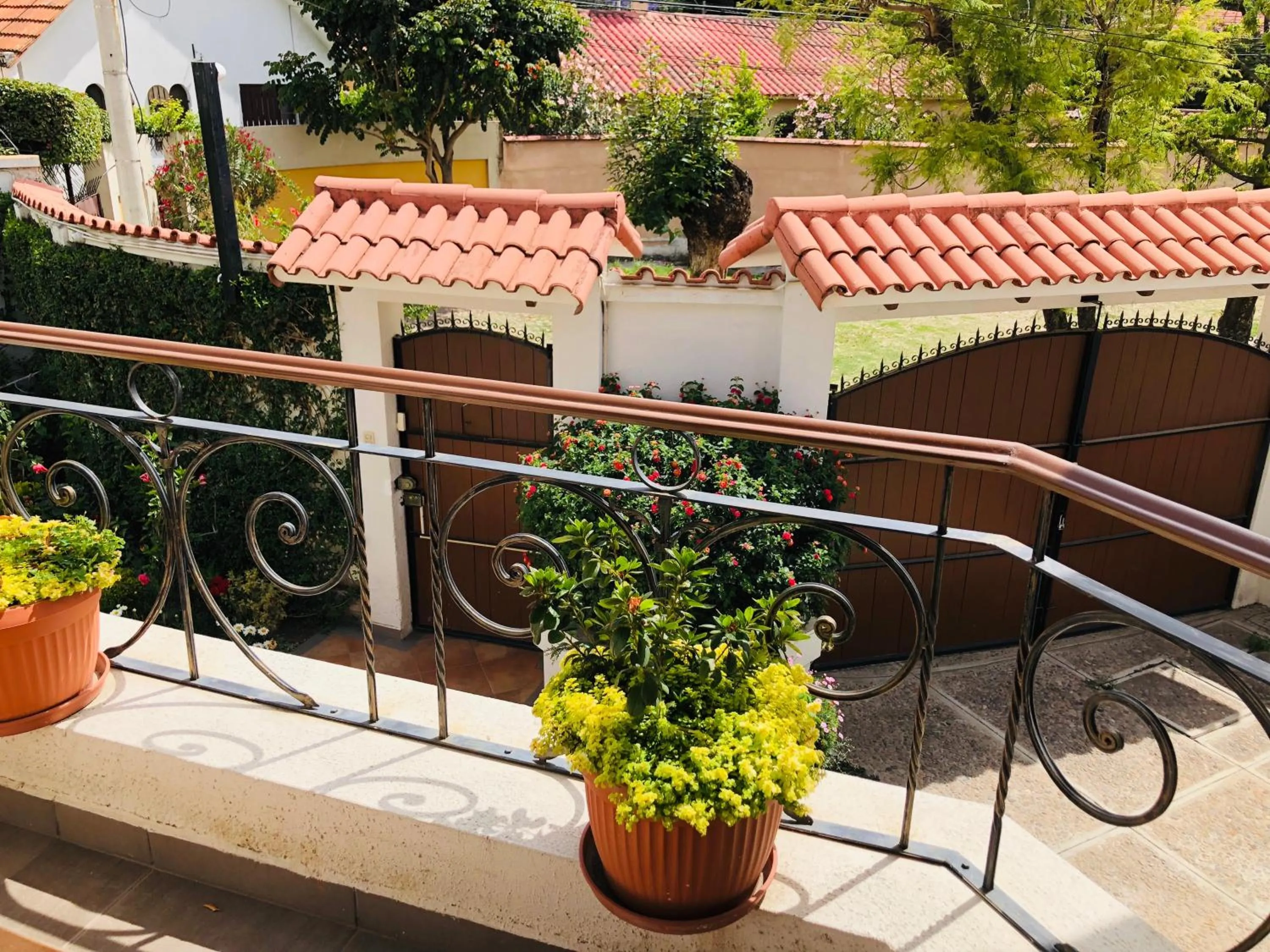 Balcony/Terrace in Hotel Boutique La Casa de Margarita