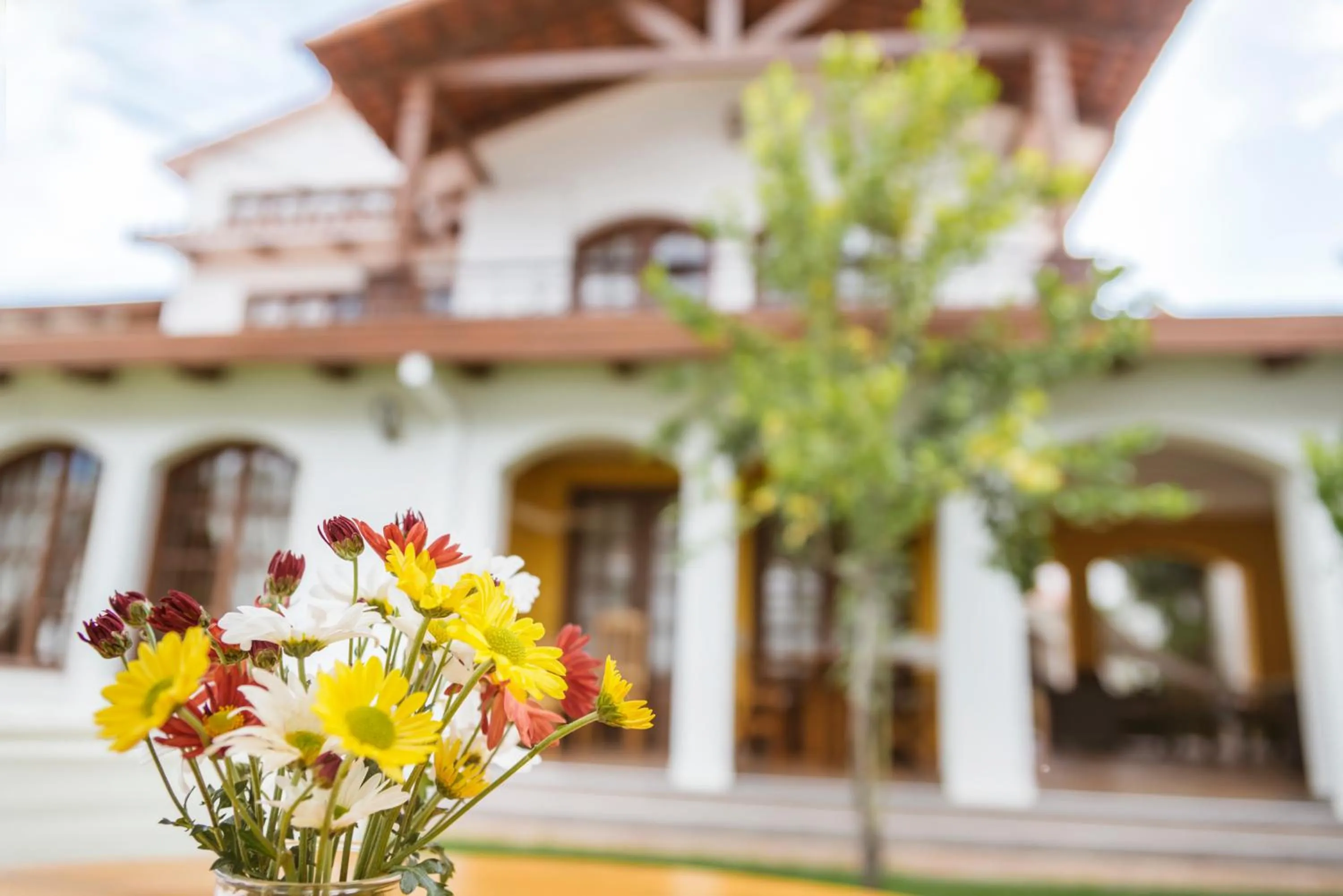 Property building in Hotel Boutique La Casa de Margarita