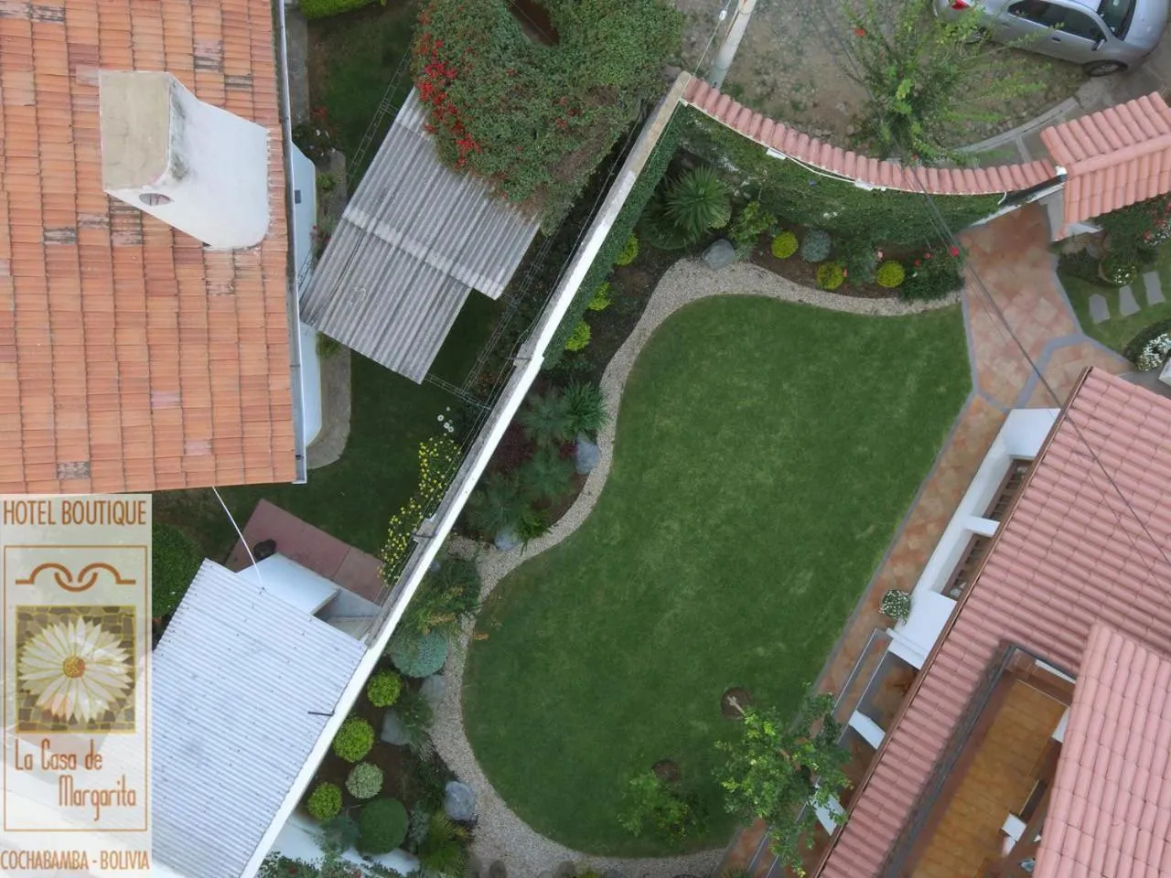 Bird's eye view in Hotel Boutique La Casa de Margarita