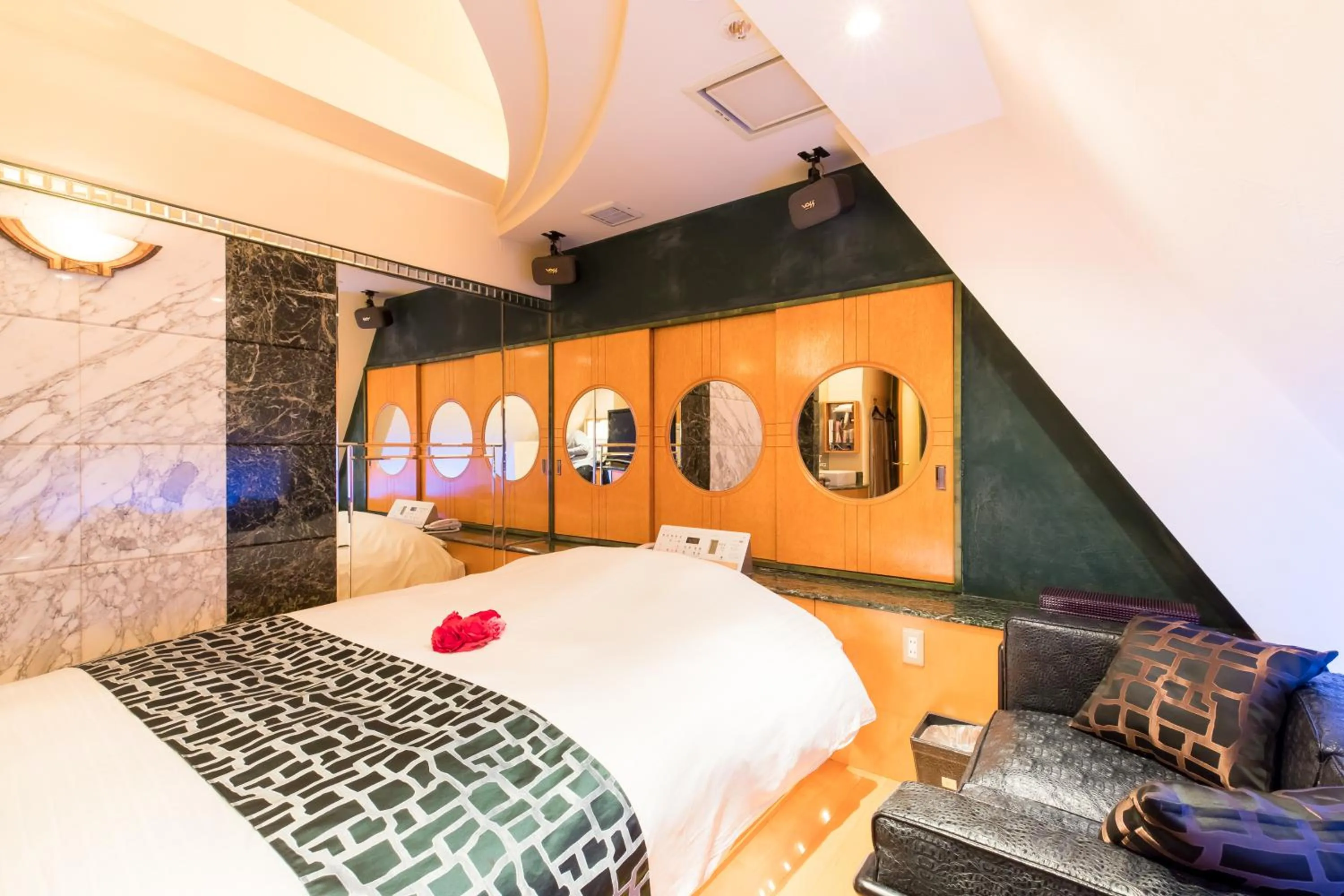 Bed in Hotel W-ARAMIS -W GROUP HOTELS and RESORTS-