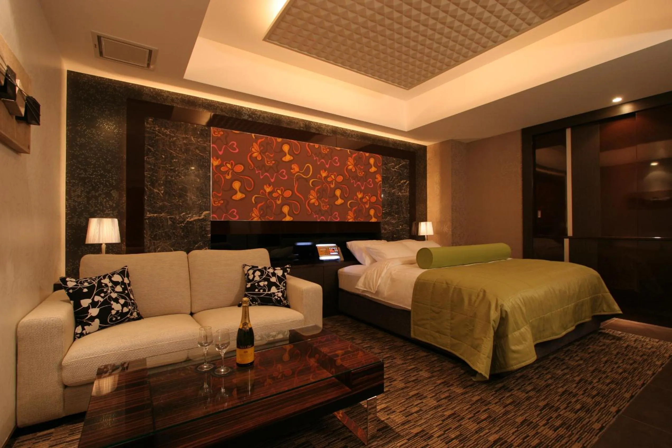 Bed in HOTEL W-PREMIUM -W GROUP HOTELS and RESORTS-