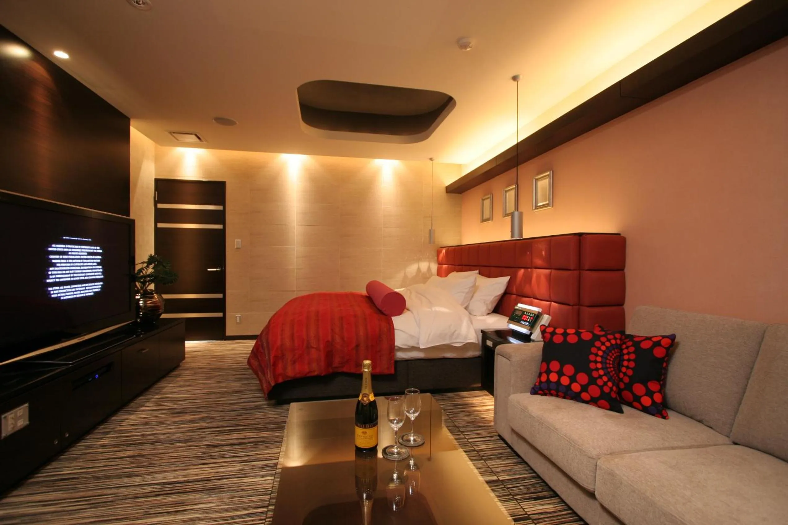 Bed in HOTEL W-PREMIUM -W GROUP HOTELS and RESORTS-