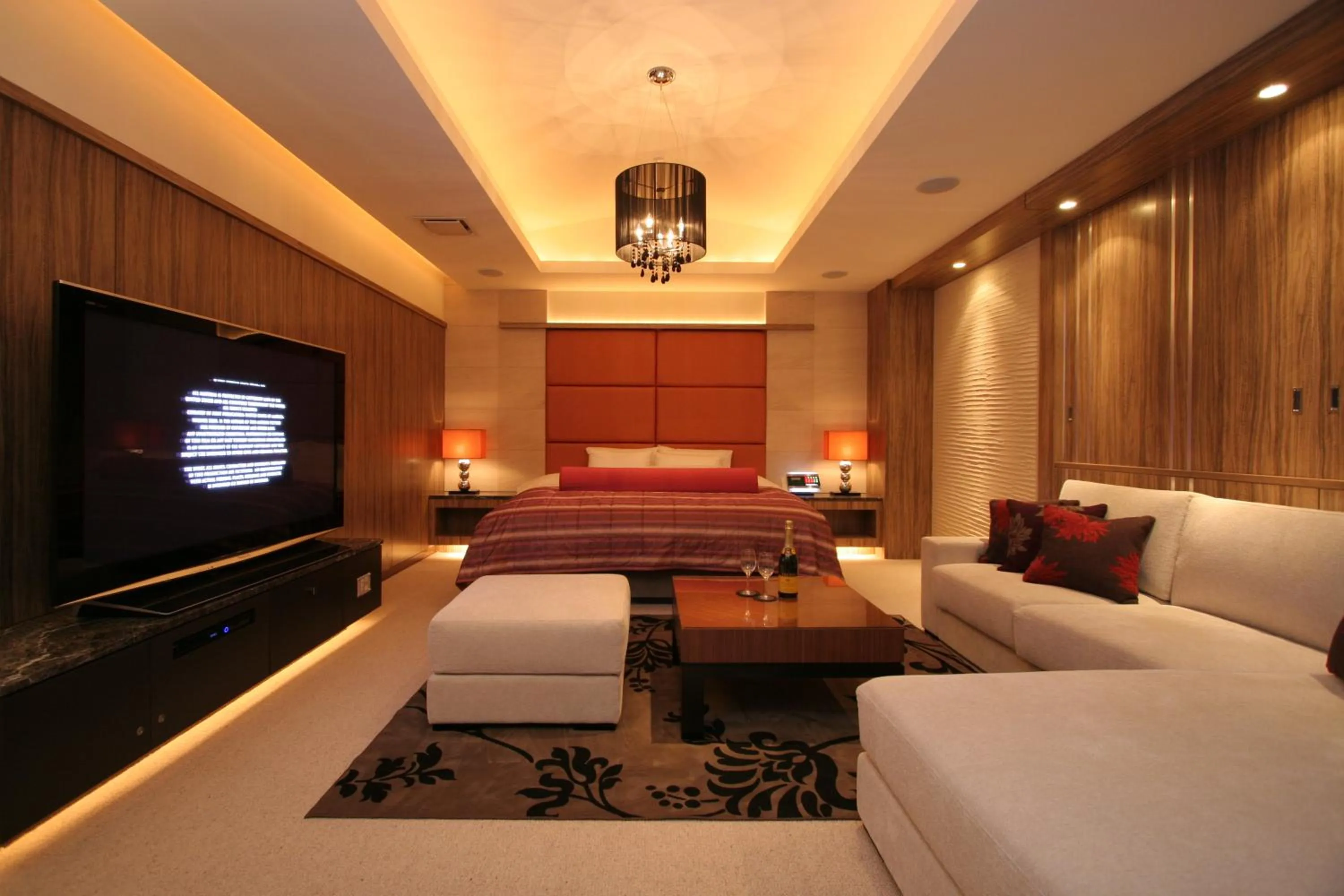 Bed in HOTEL W-PREMIUM -W GROUP HOTELS and RESORTS-