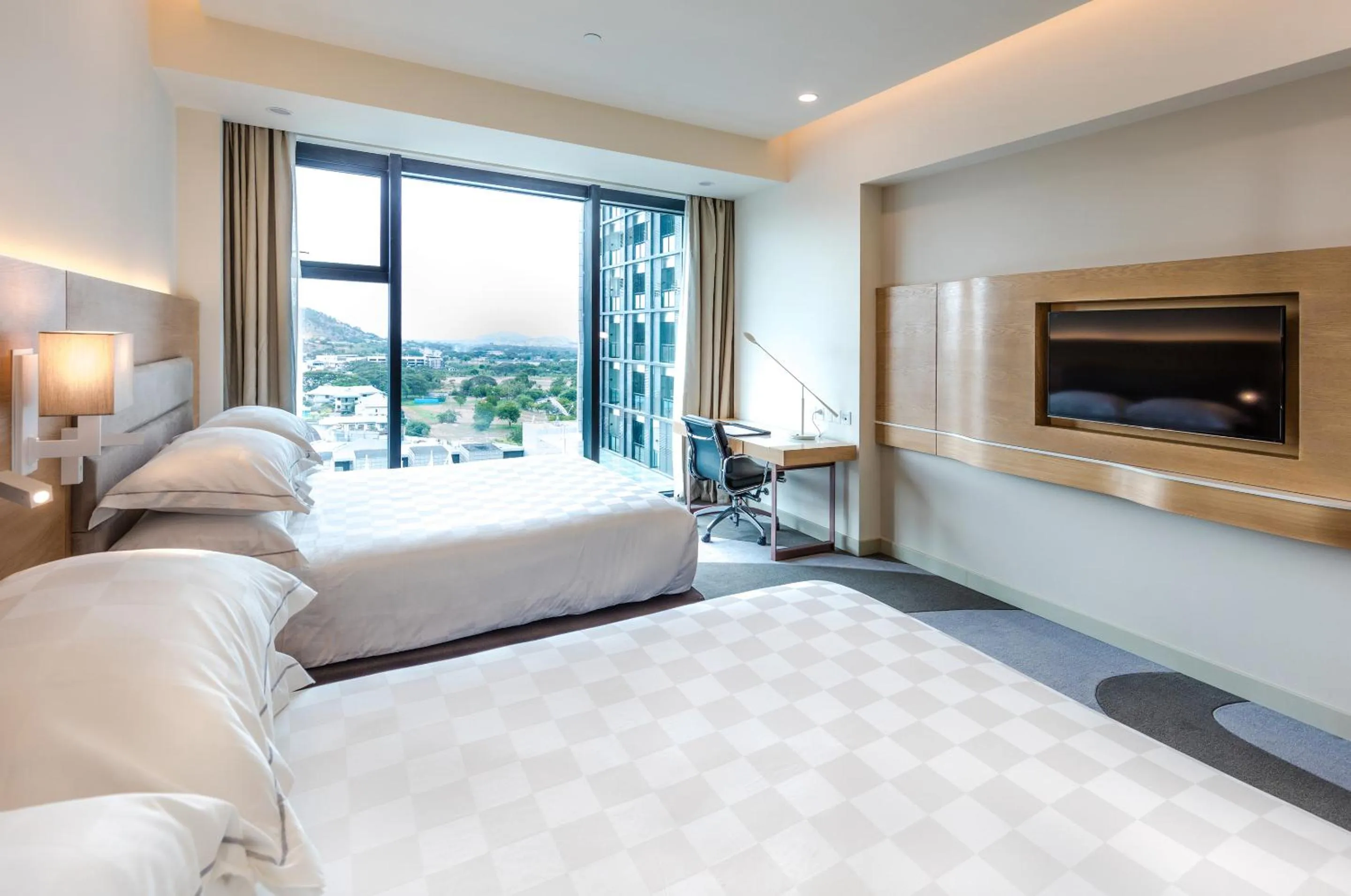 Bedroom, Bed in The Stanley Hotel & Suites