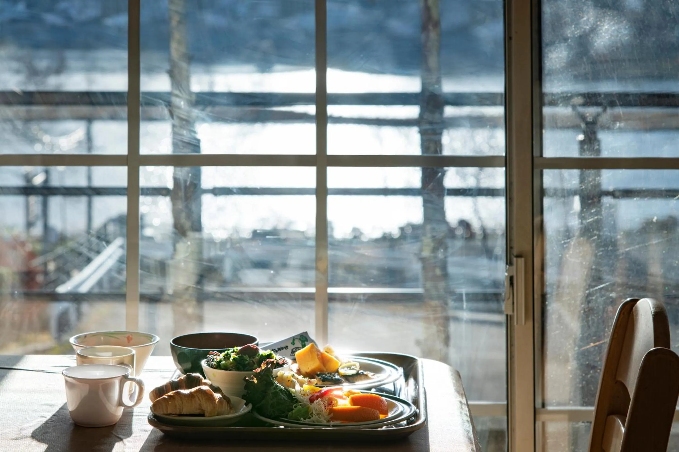 Buffet breakfast in Shirakabako Hotel Paipuno Kemuri