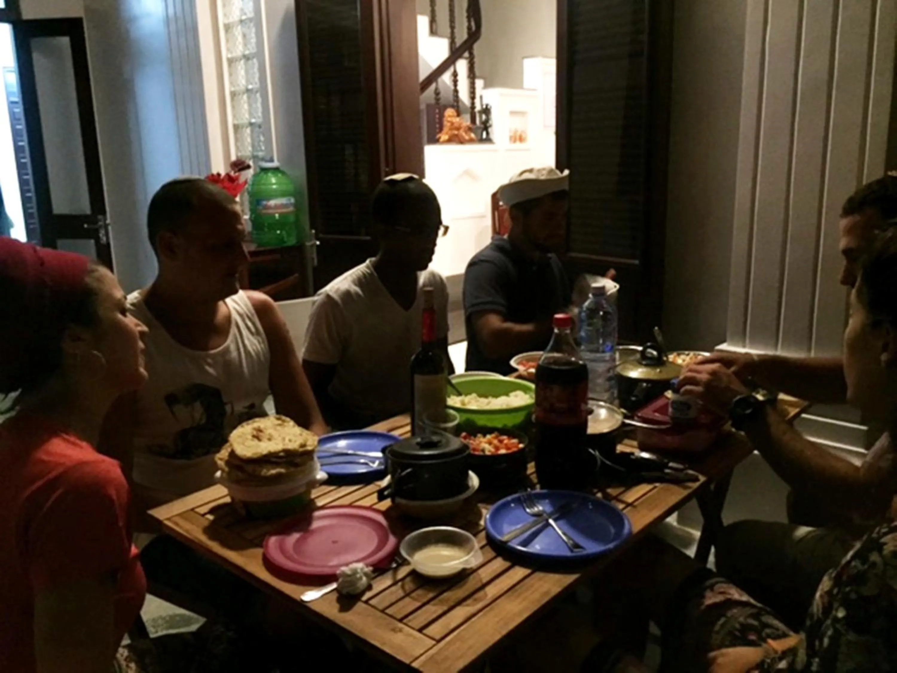 On site in Unity Villa