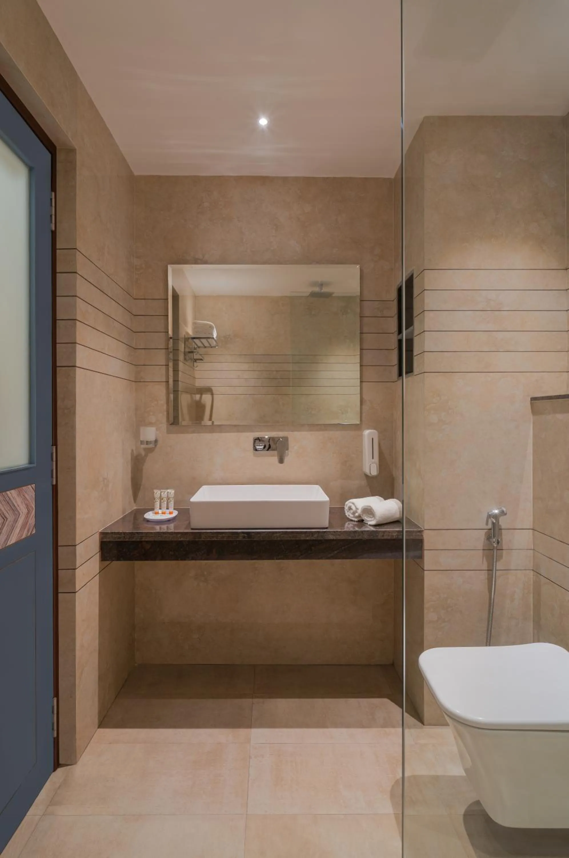 Toilet in Hotel Ganga Maiya