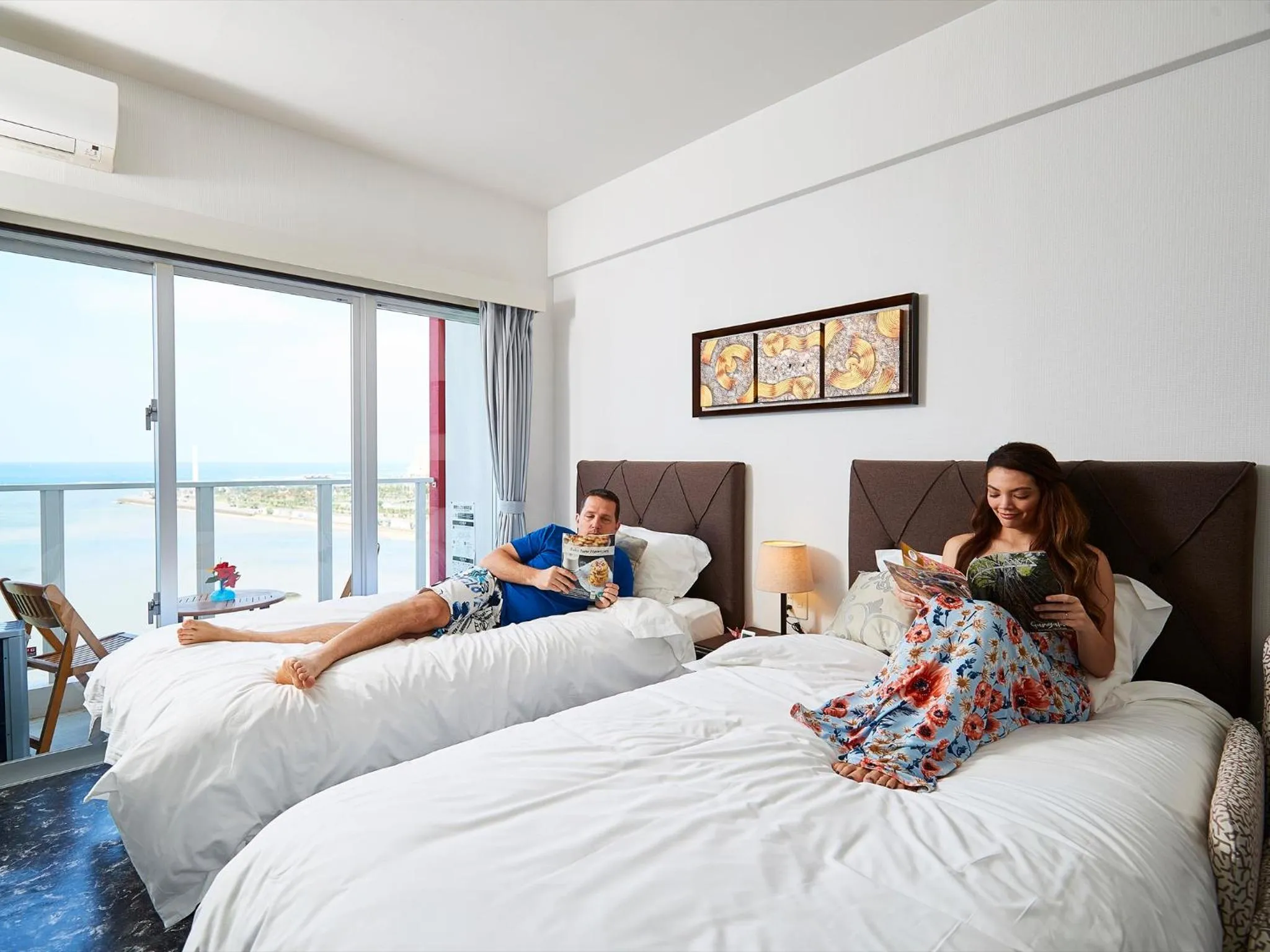 Photo of the whole room, Bed in Beach Front Tower Mihama by DSH