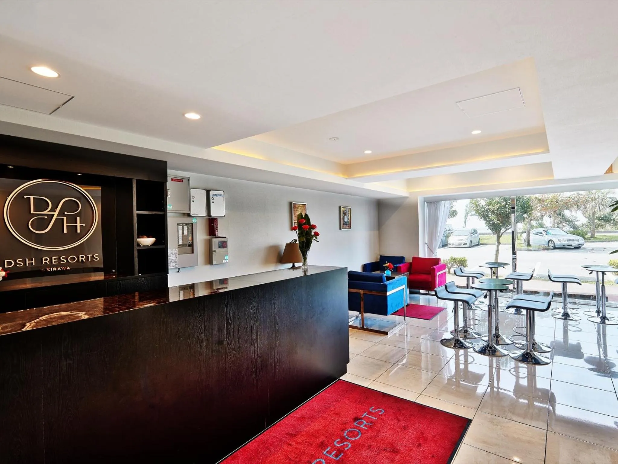 Lobby or reception in Beach Front Tower Mihama by DSH