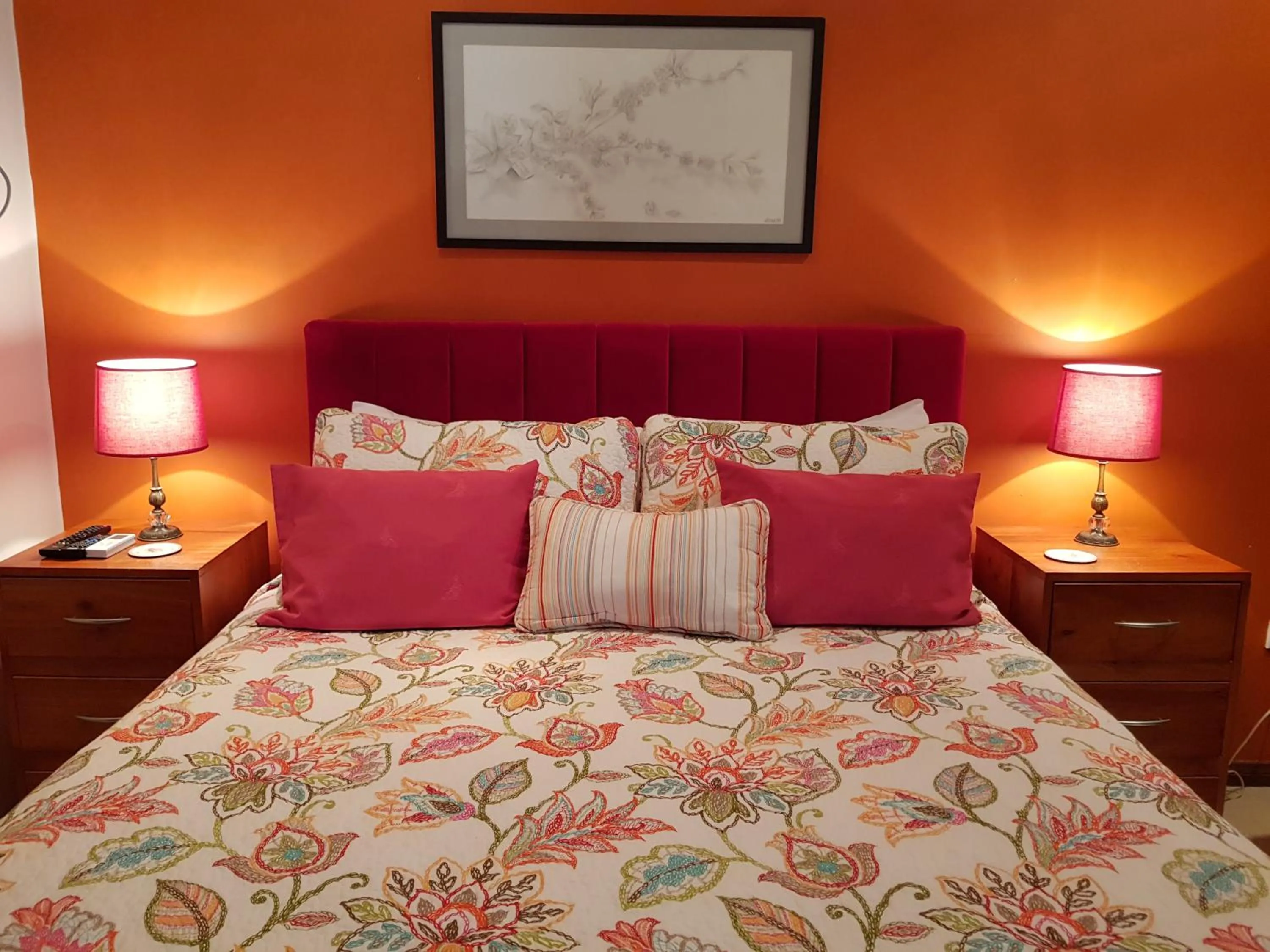 Bed in Sonja's Bed and Breakfast