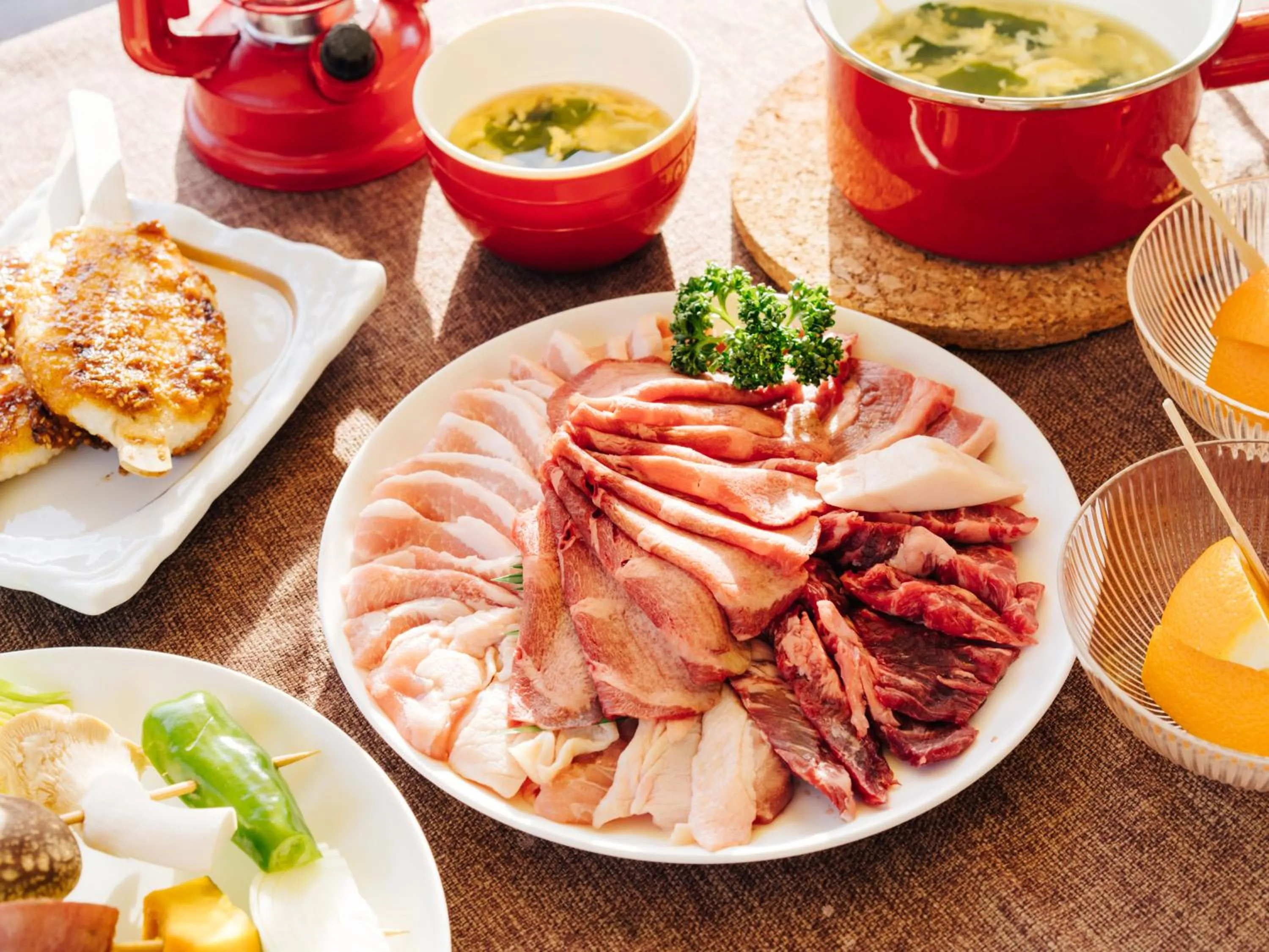 Food and drinks in Oogute Kohan Shirasagi So