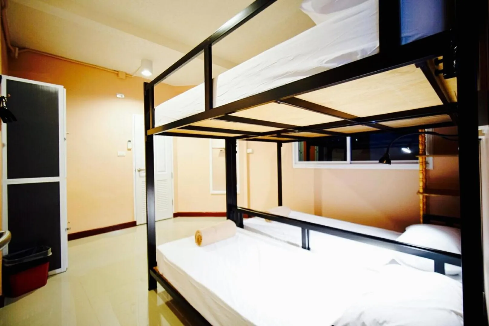 Bed in Urban Hostel Bangkok