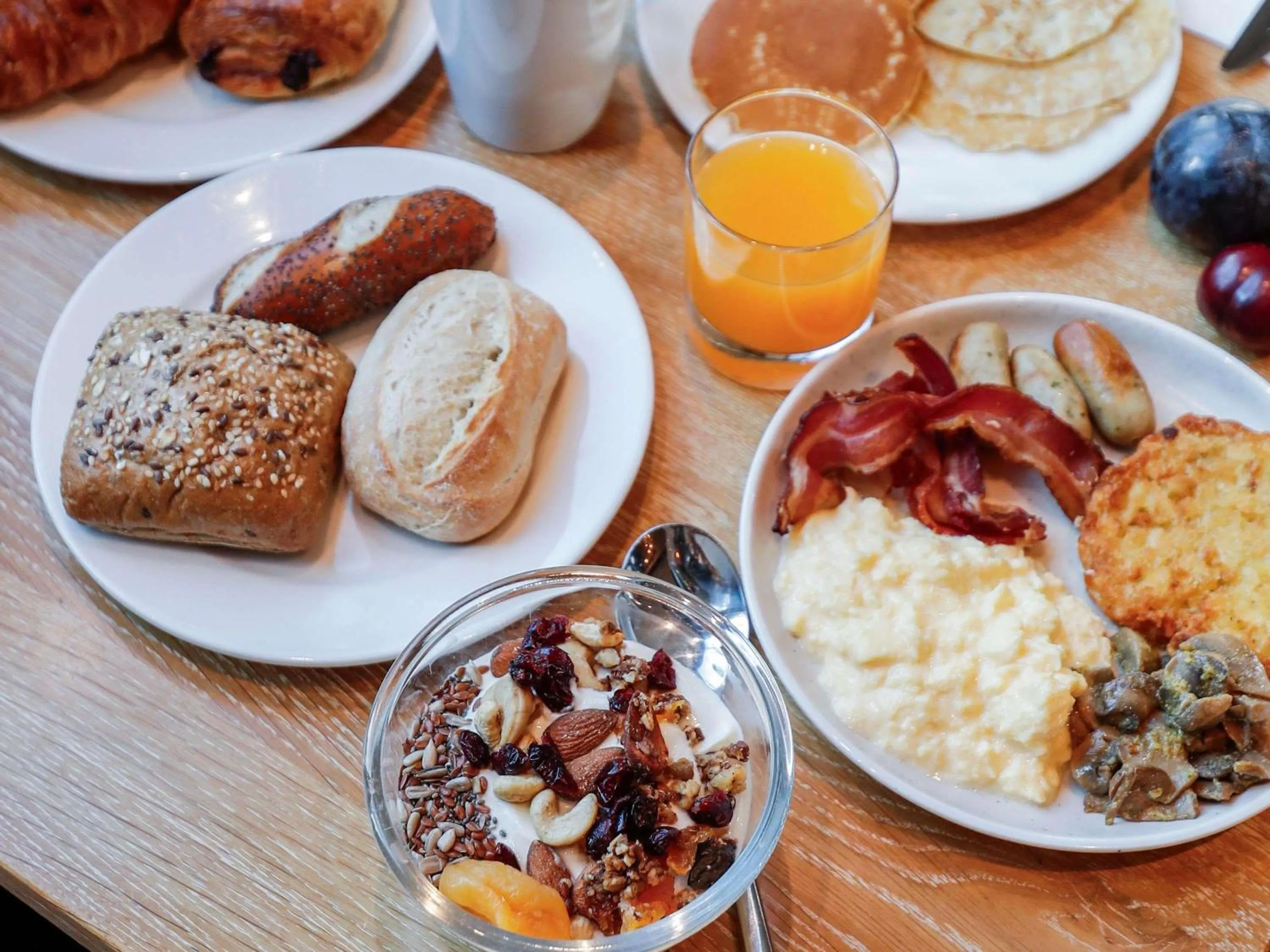 Breakfast in Novotel Luxembourg Centre