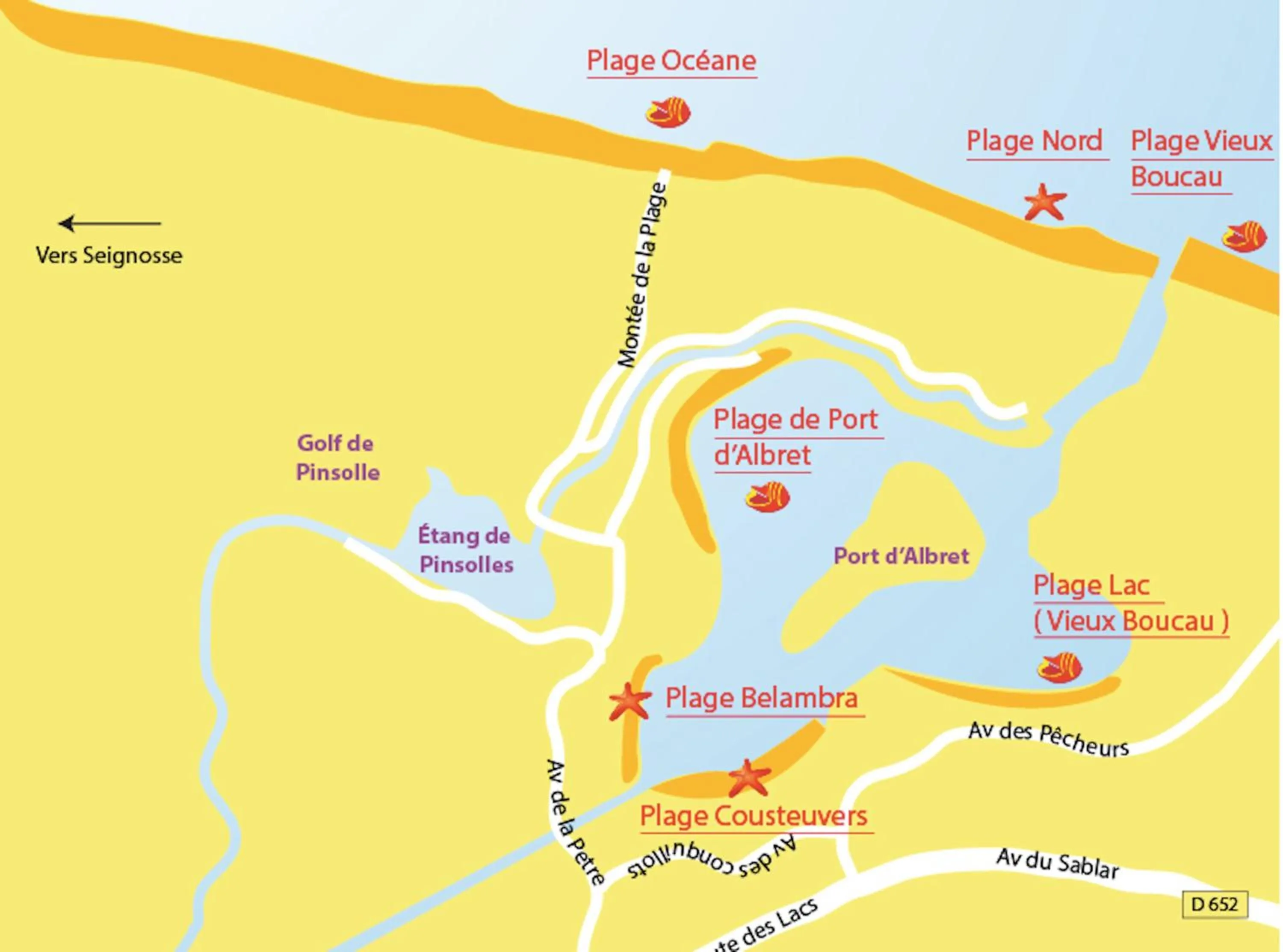 Neighbourhood in Résidence Mes Amours d'Enfants - Les Villas du Lac