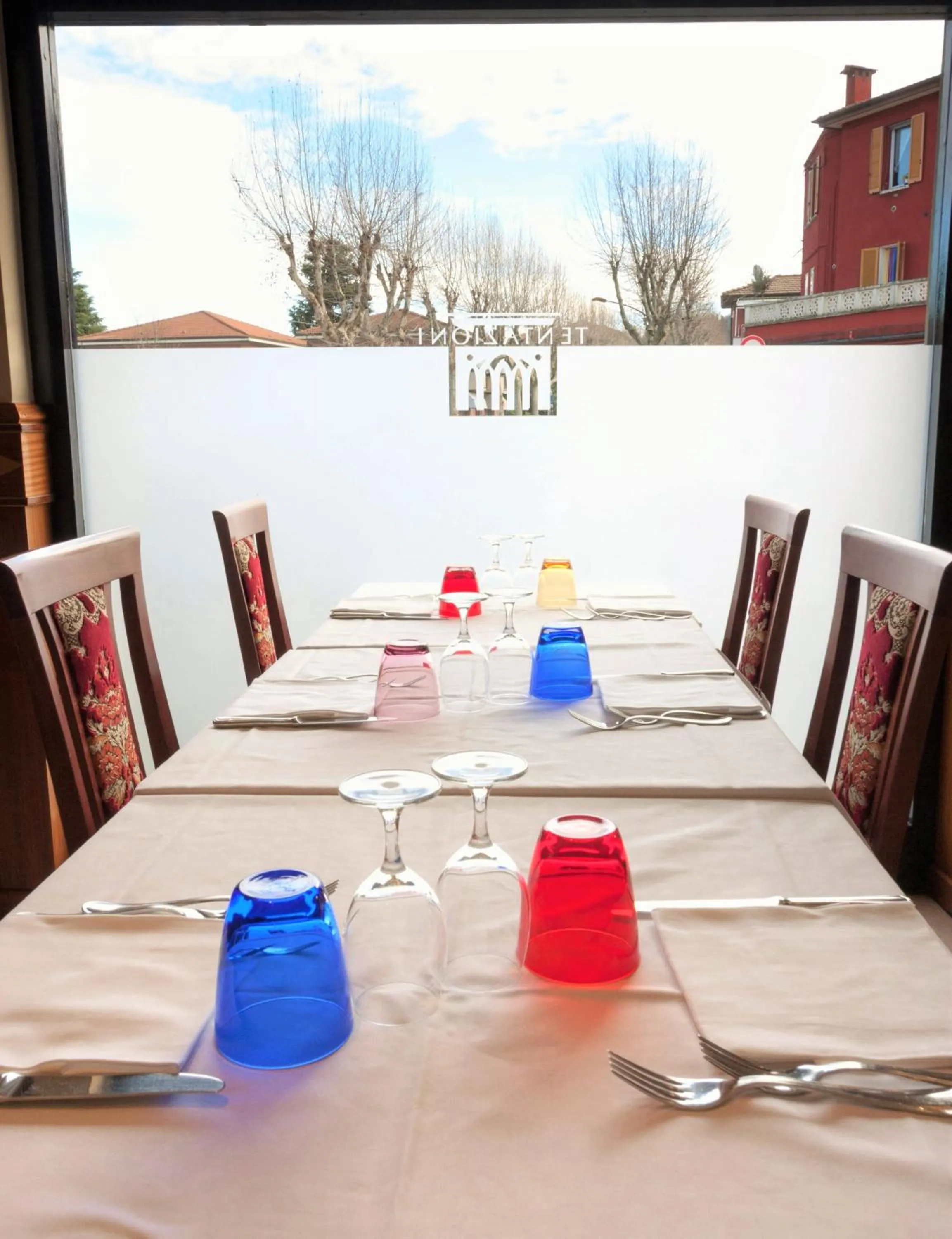Dining area in Hotel Bellevue
