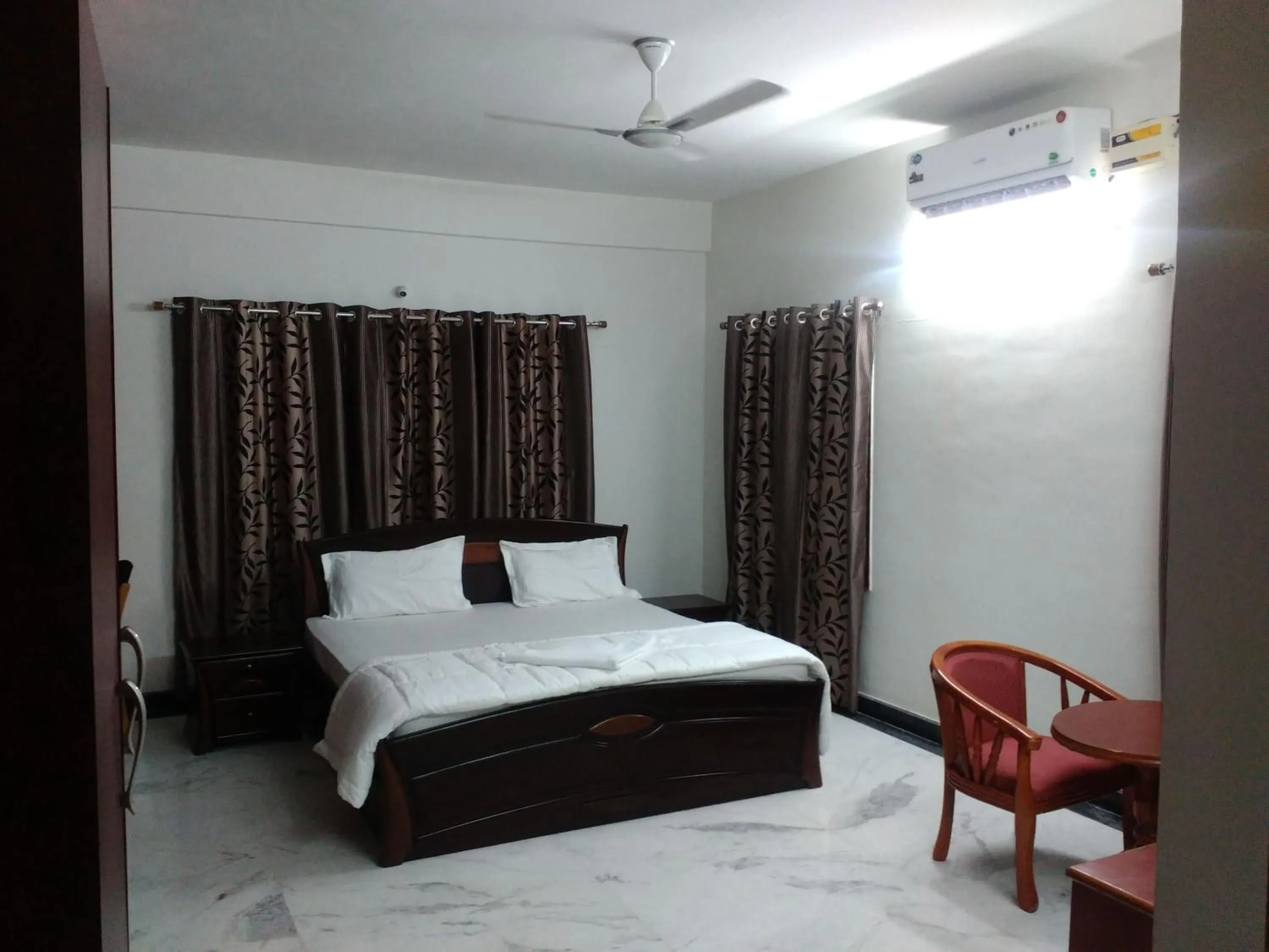 Bedroom, Bed in Fresh Living Prime Banjara