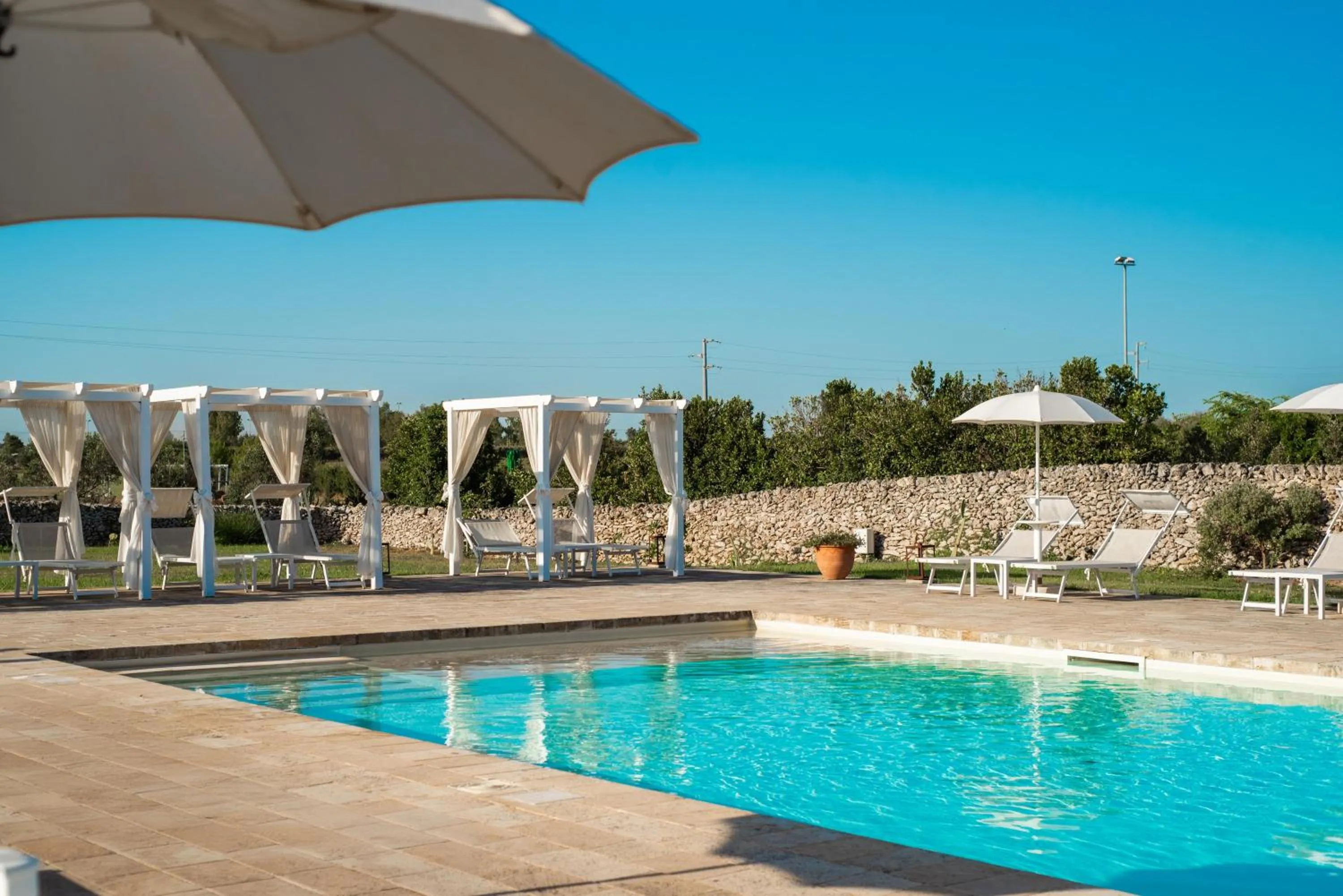 Swimming pool in Relais Masseria Le Cesine - CDSHotels