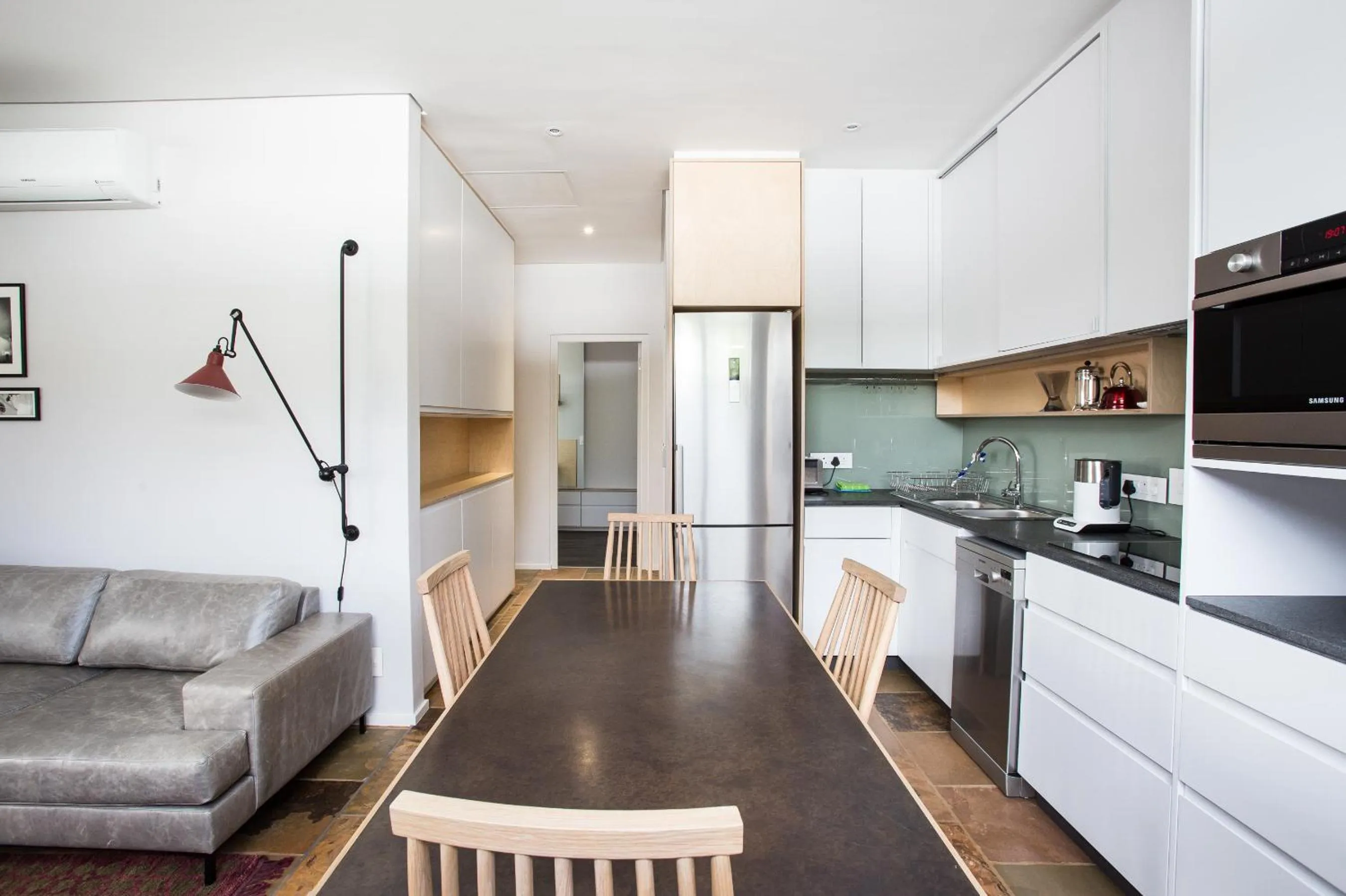 Kitchen or kitchenette in Laanhof Studios